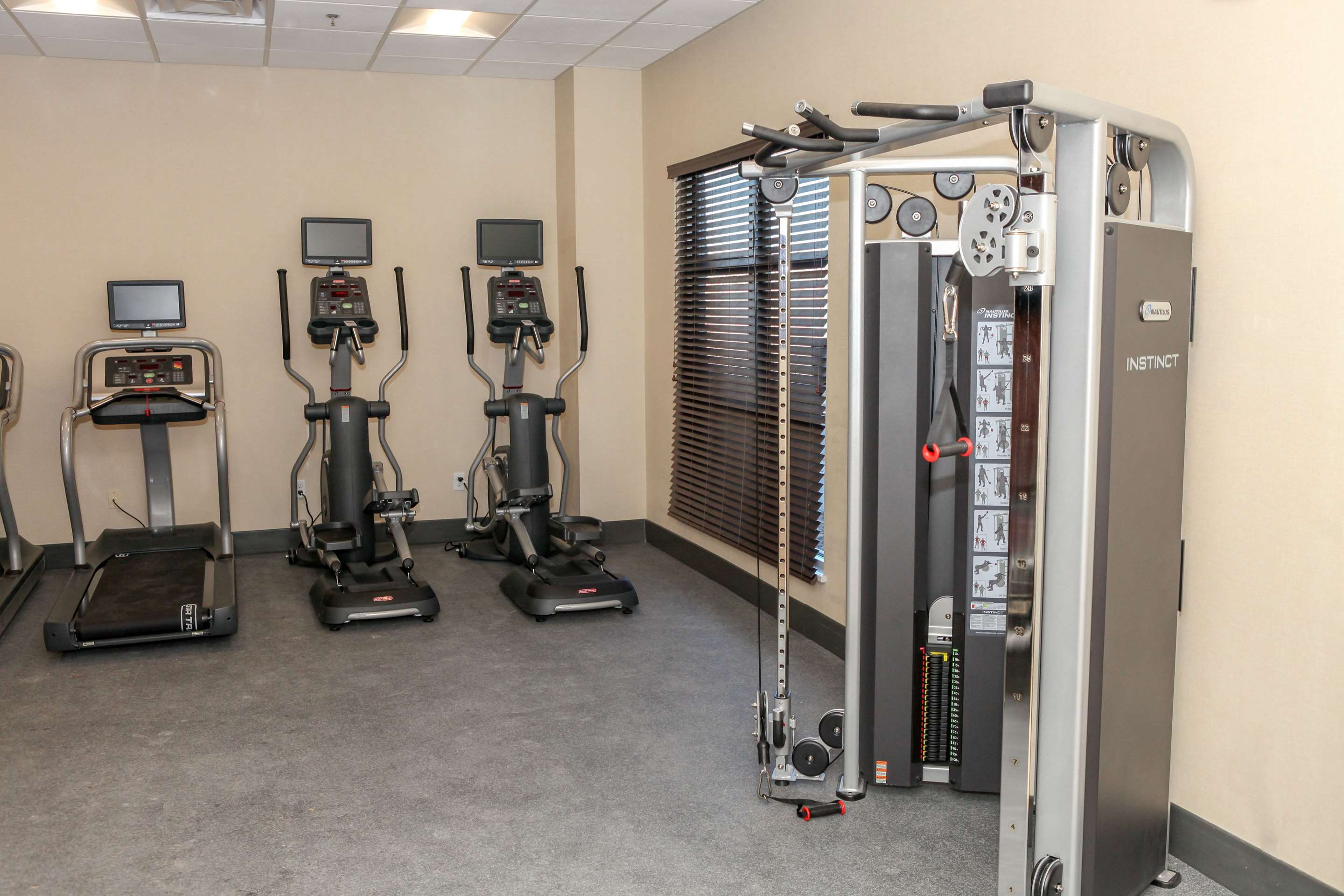 Health club fitness center gym | Hampton Inn & Suites Lafayette Medical Center, CO