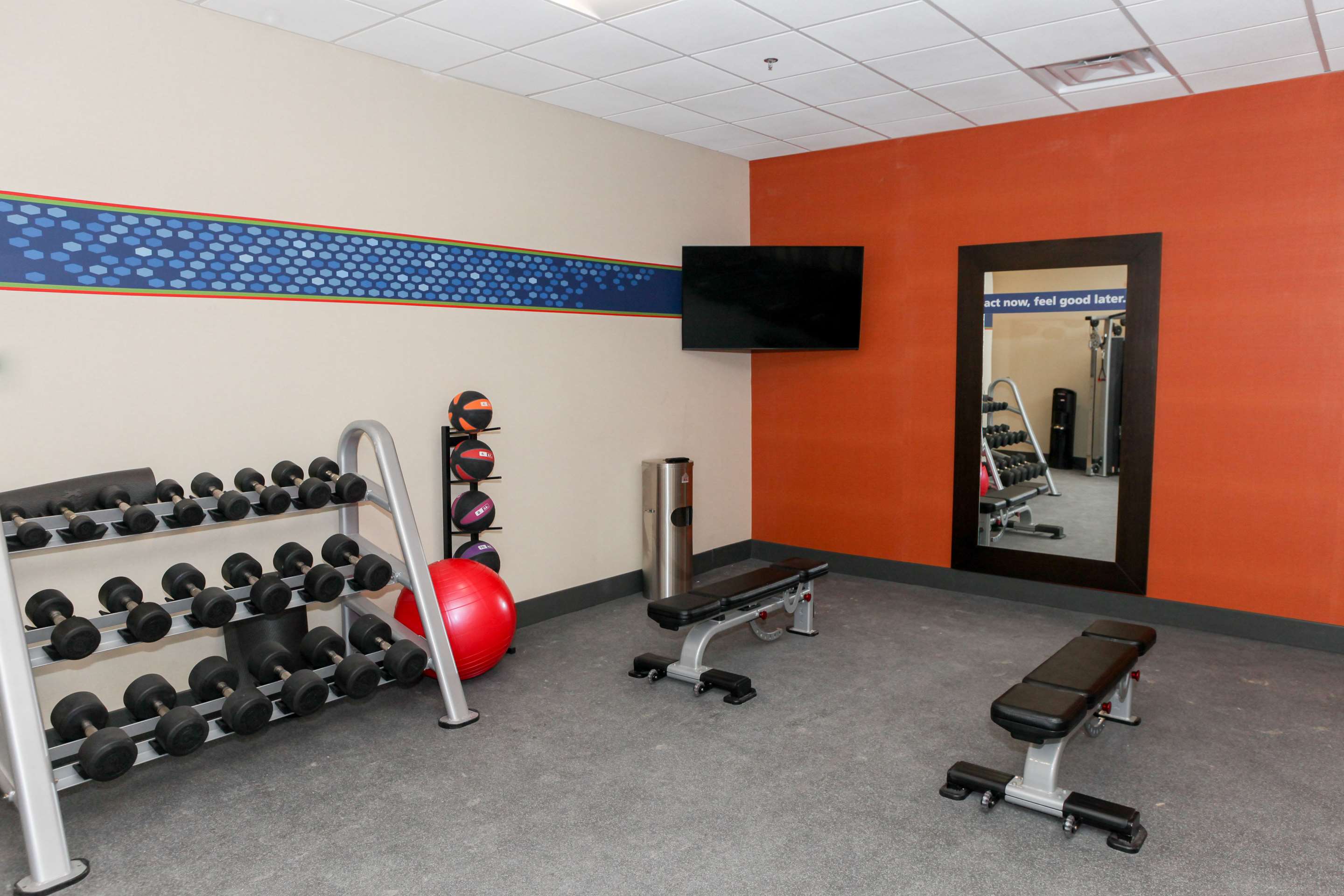 Health club fitness center gym | Hampton Inn & Suites Lafayette Medical Center, CO