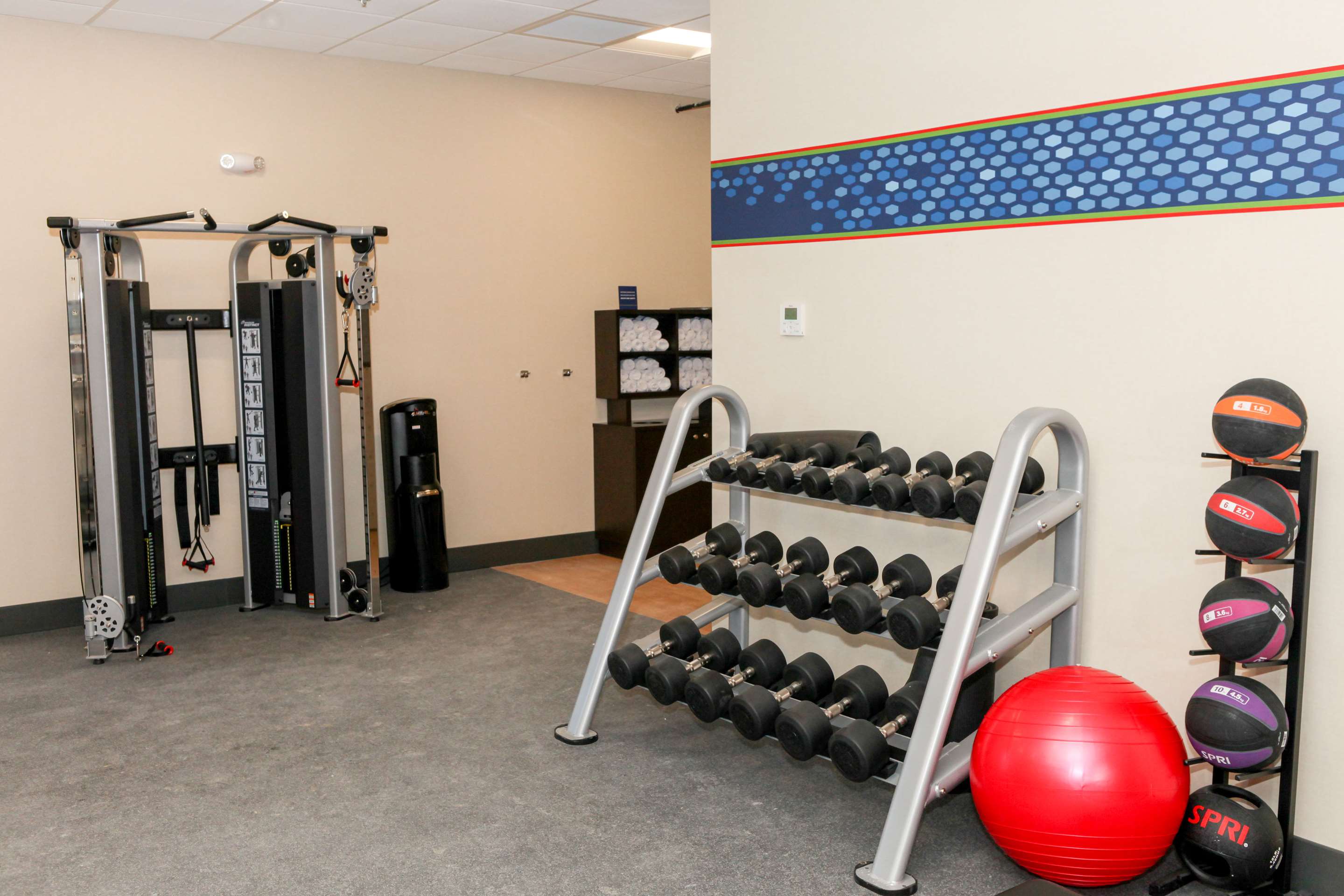 Health club fitness center gym | Hampton Inn & Suites Lafayette Medical Center, CO