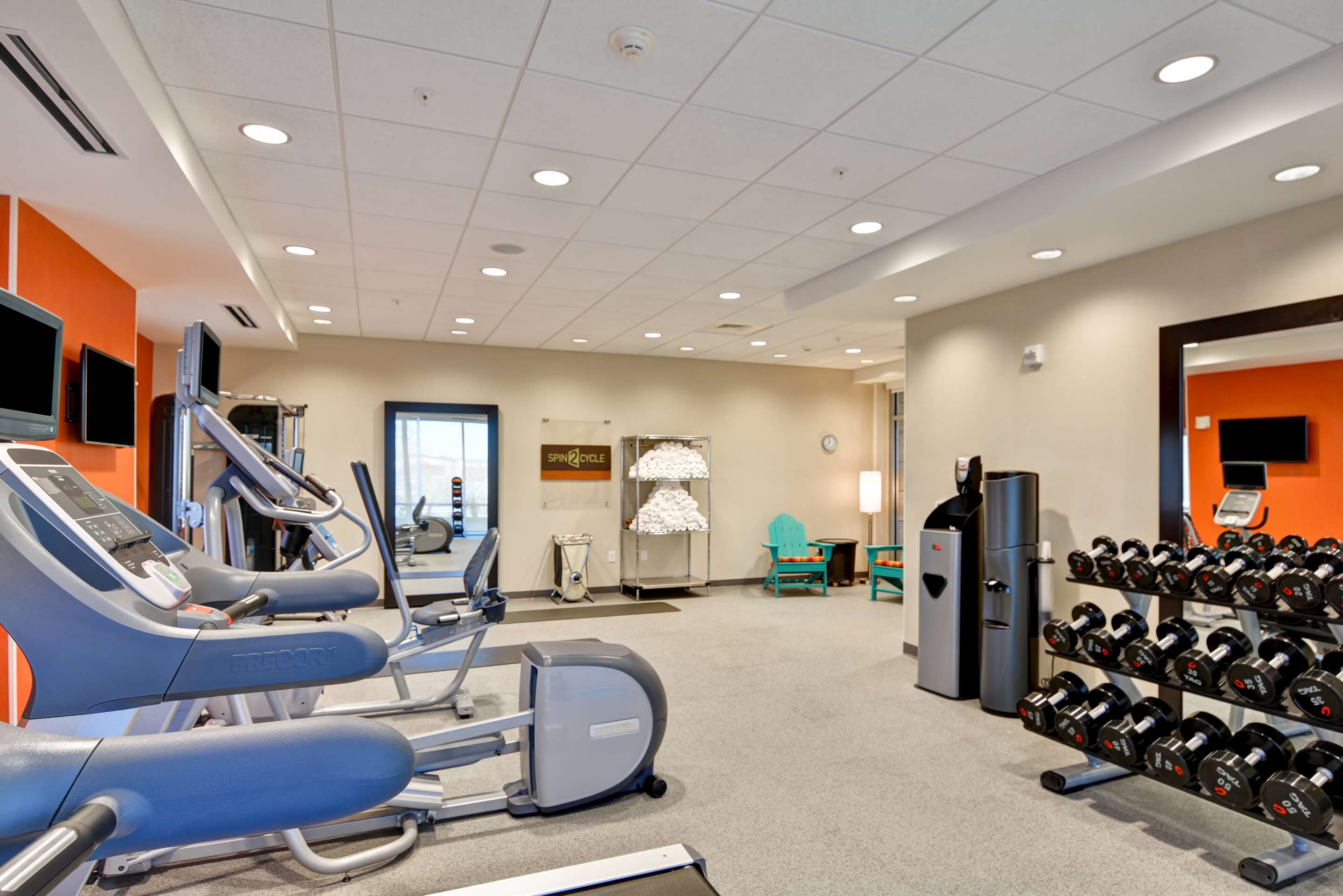 Health club fitness center gym | Home2 Suites by Hilton Winston-Salem Hanes Mall