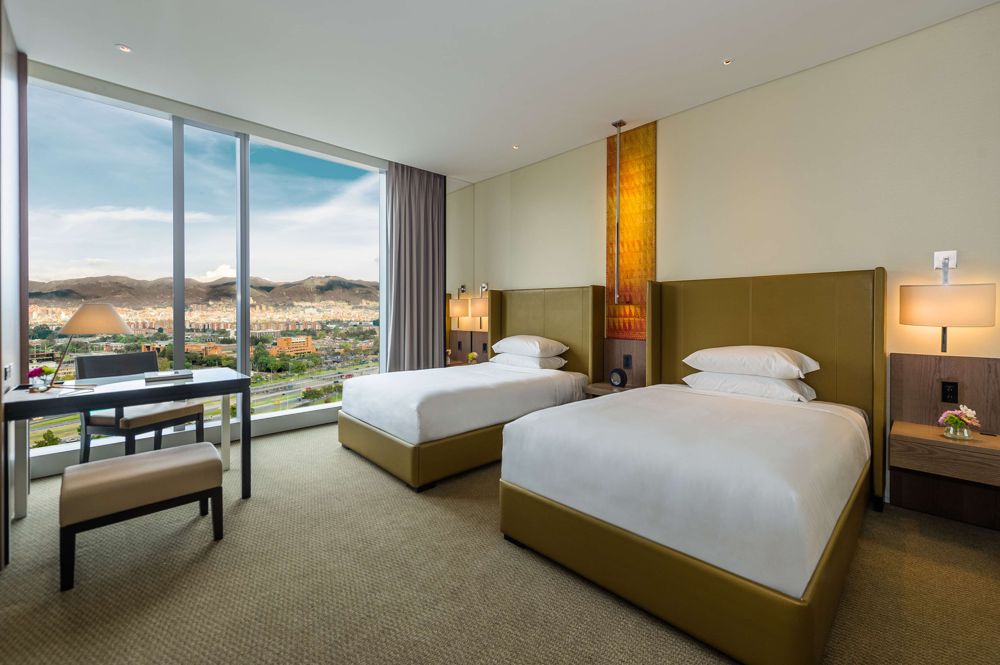 Grand Hyatt Bogota Room Type - View Two Double Beds