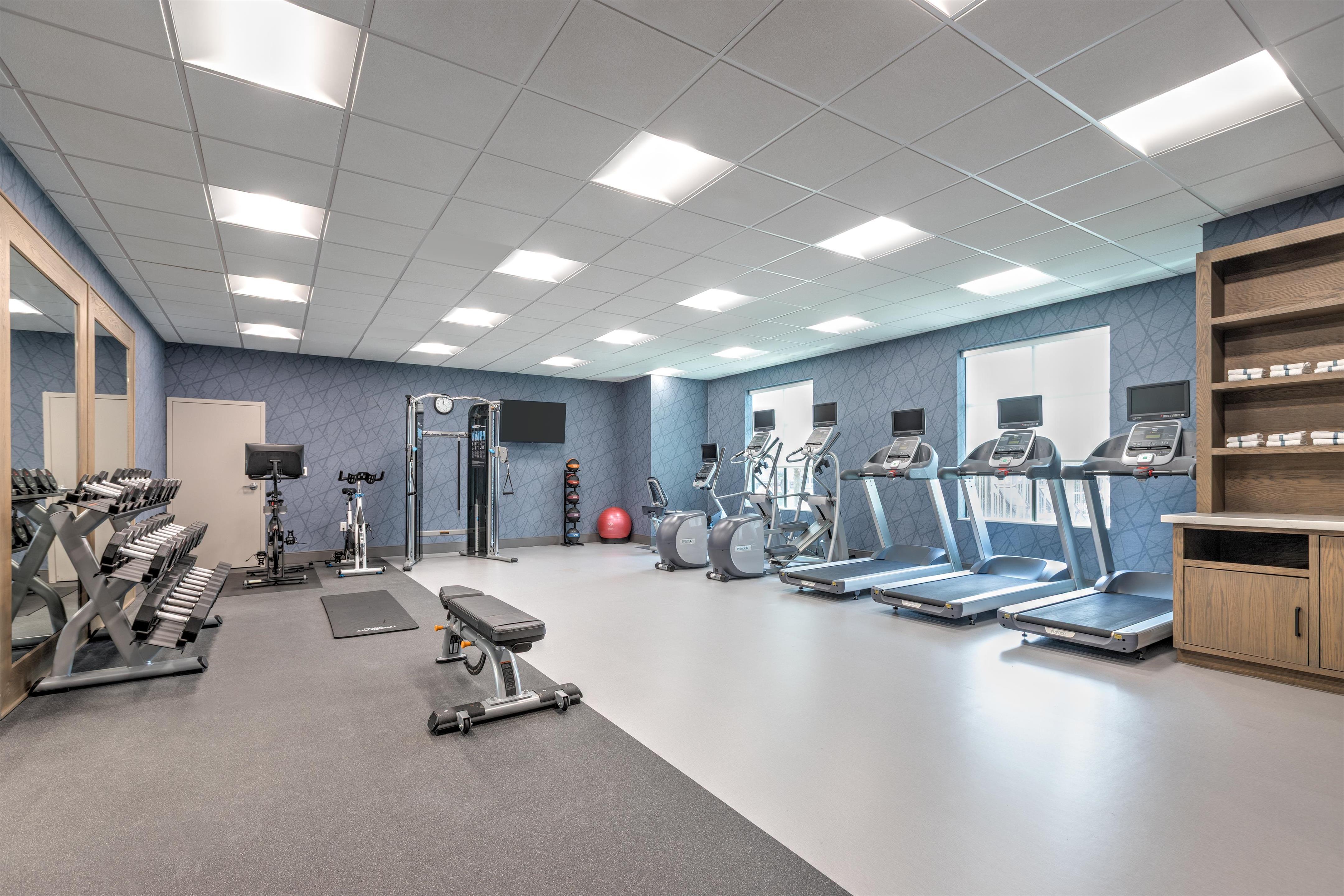 Health club fitness center gym | Homewood Suites by Hilton Houston Memorial