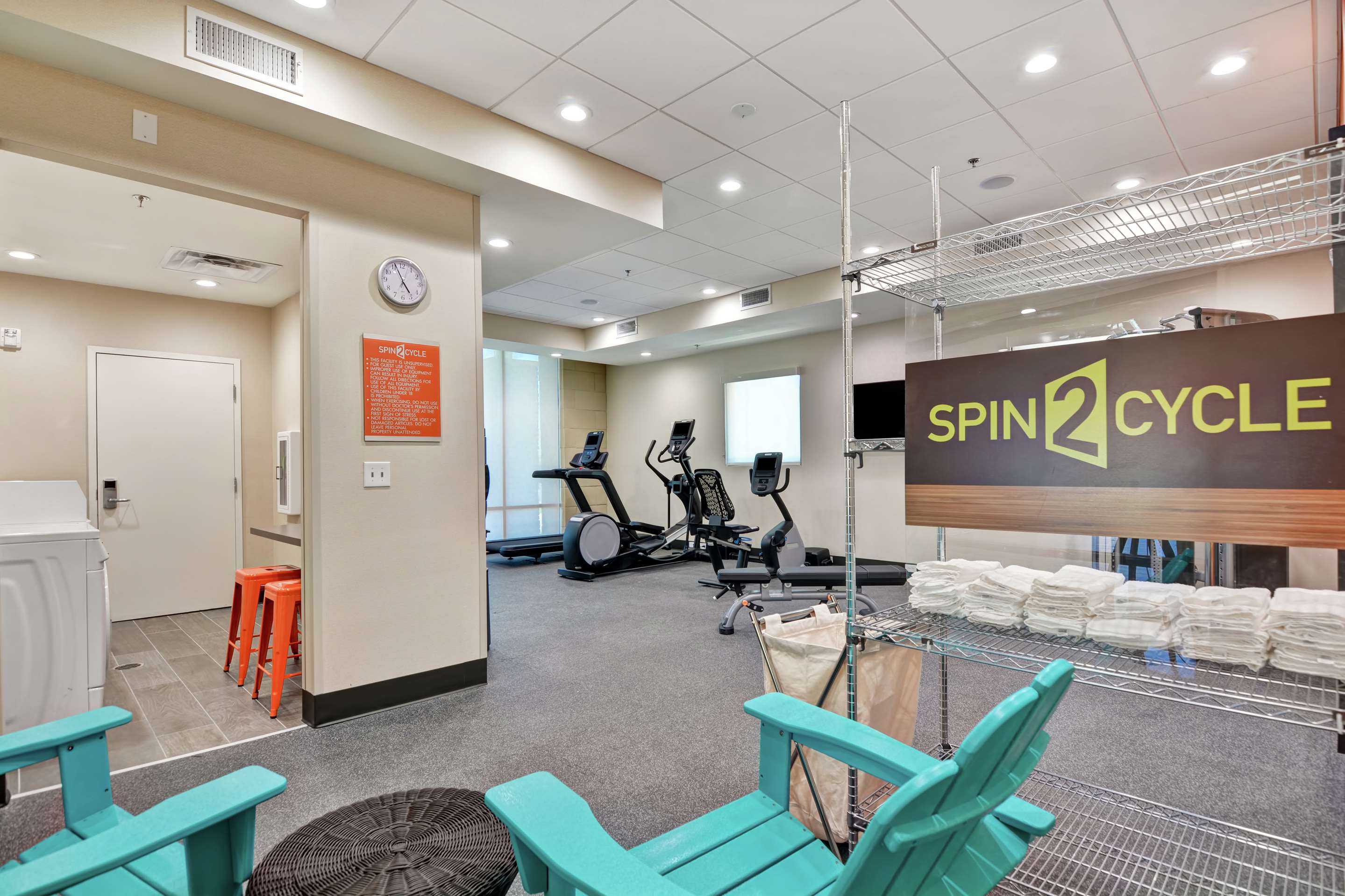 Health club fitness center gym