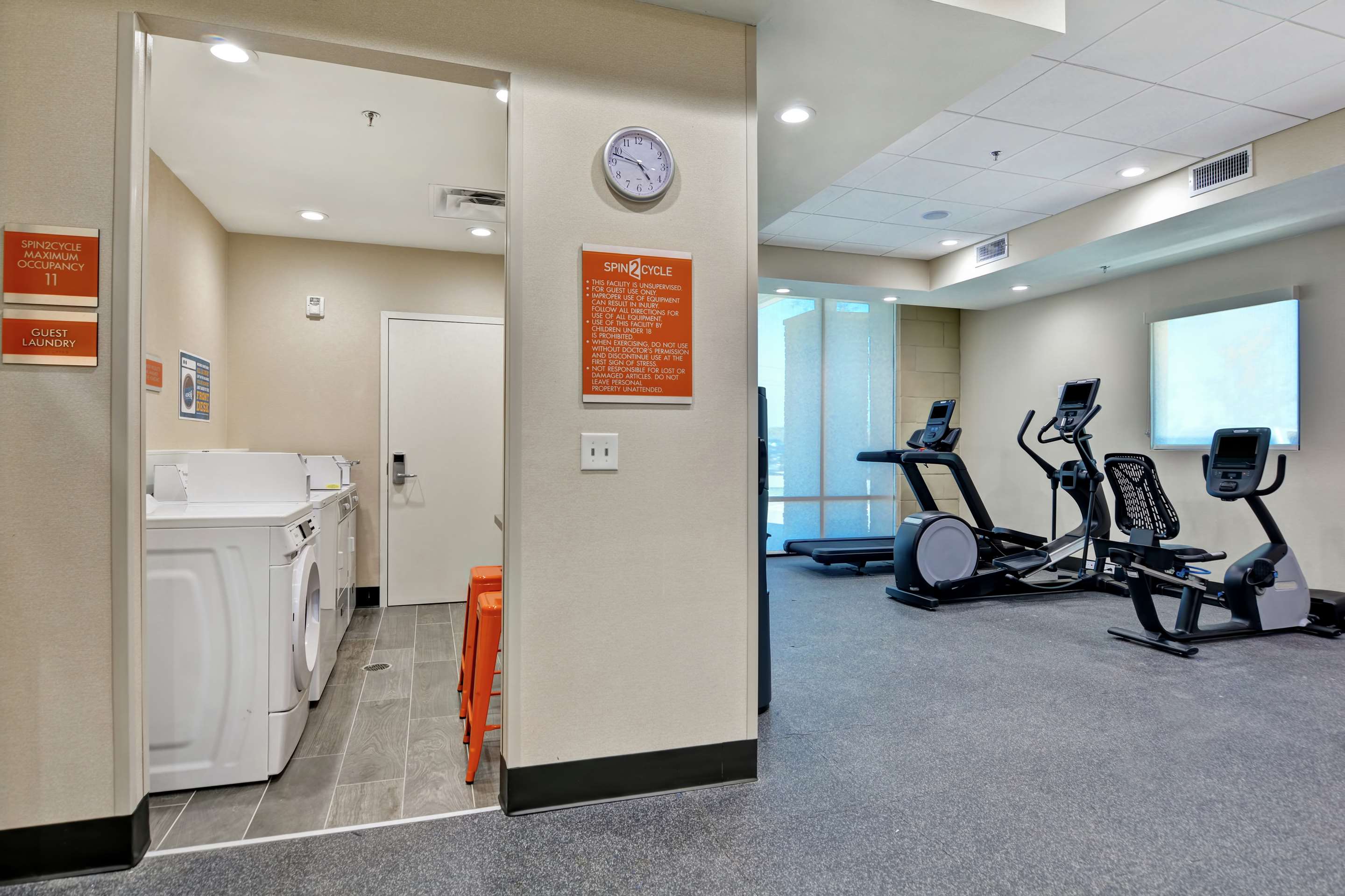 Health club fitness center gym