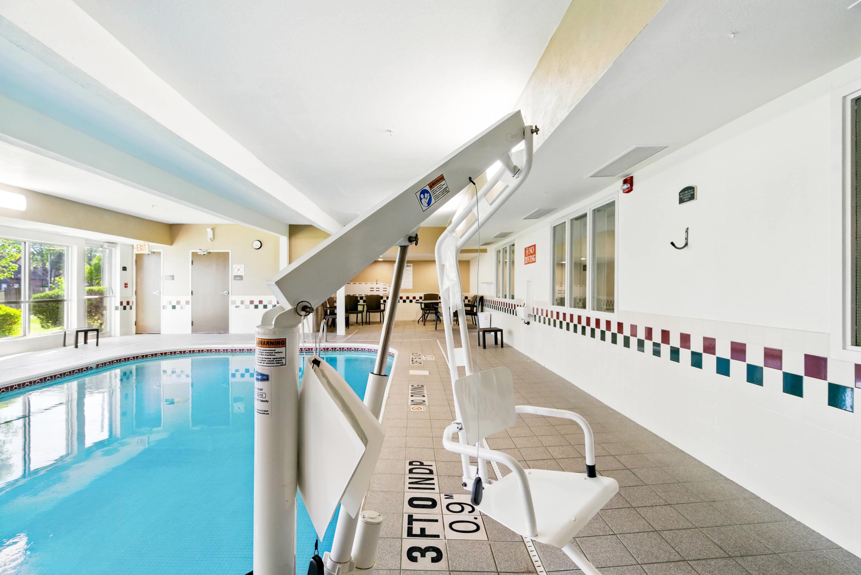 Indoor pool | Comfort Inn South Tulsa - Woodland Hills