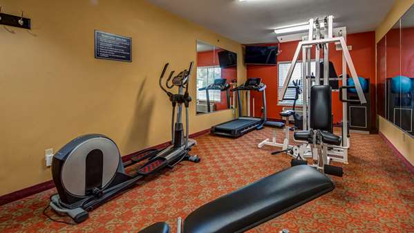 Fitness/ Exercise Room - SureStay Plus Hotel by Best Western Alvin