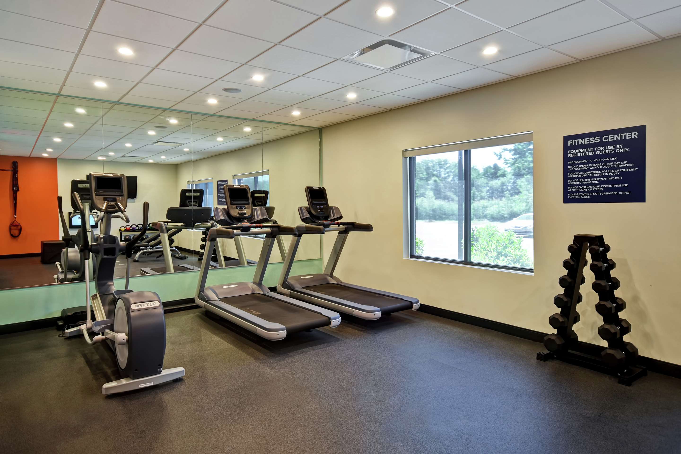 Health club fitness center gym