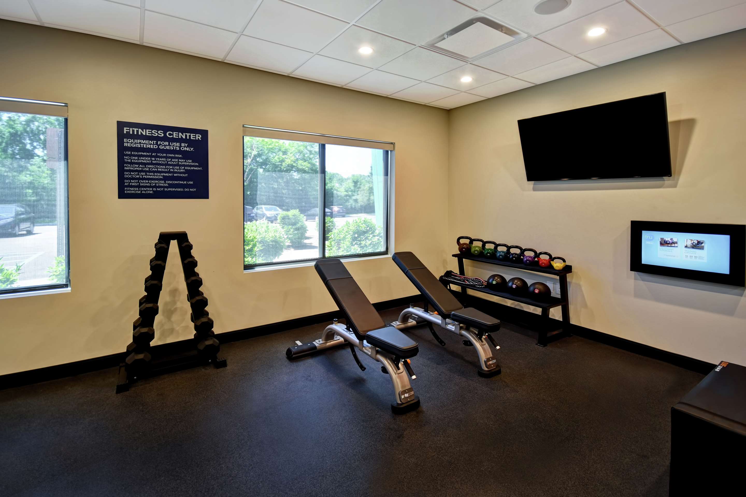 Health club fitness center gym