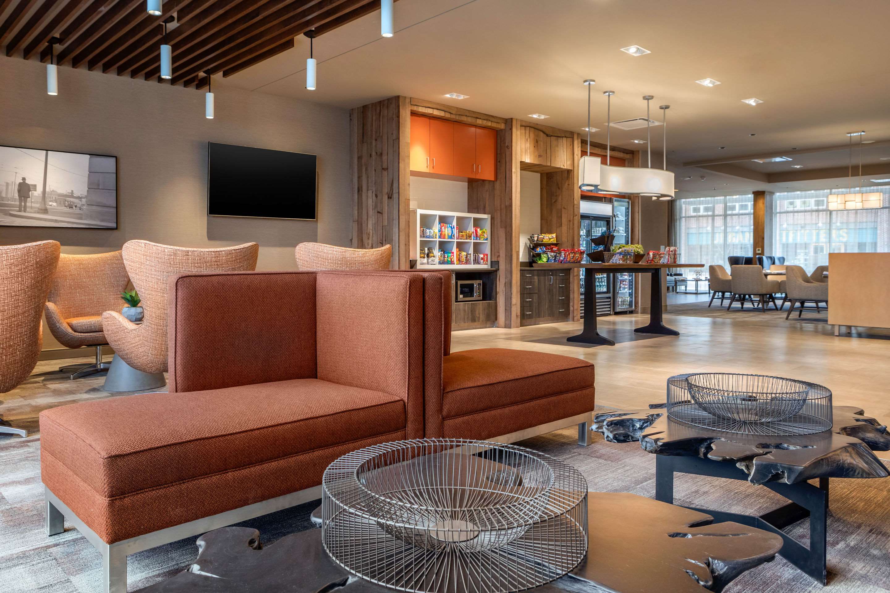Hotel lobby | Cambria Hotel Omaha Downtown
