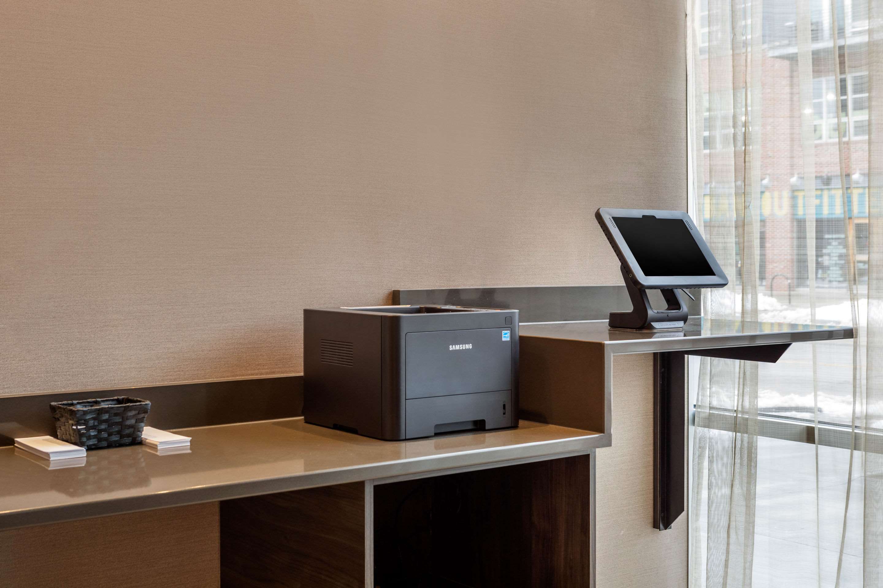 Business center | Cambria Hotel Omaha Downtown