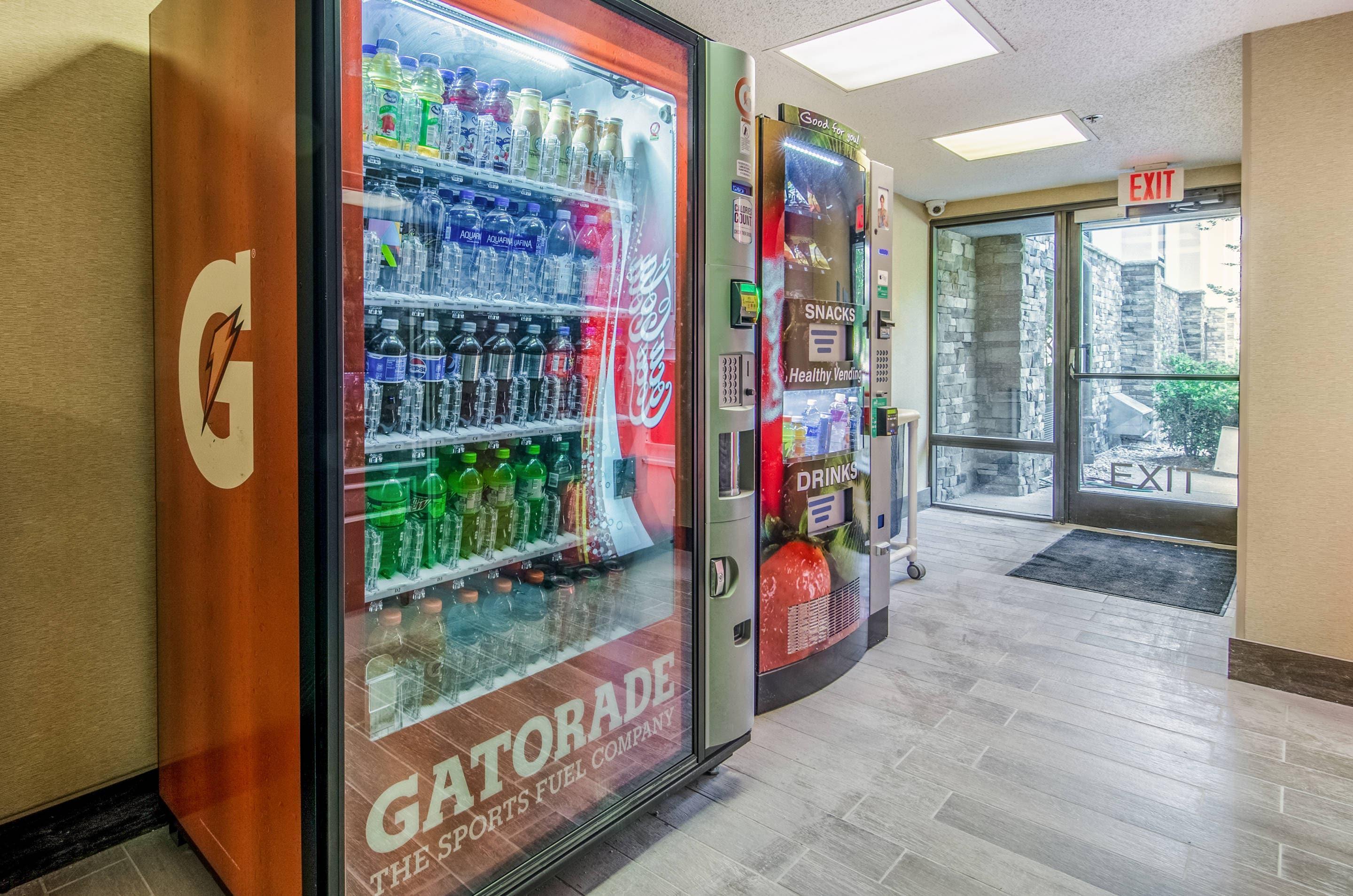 Hotel vending area