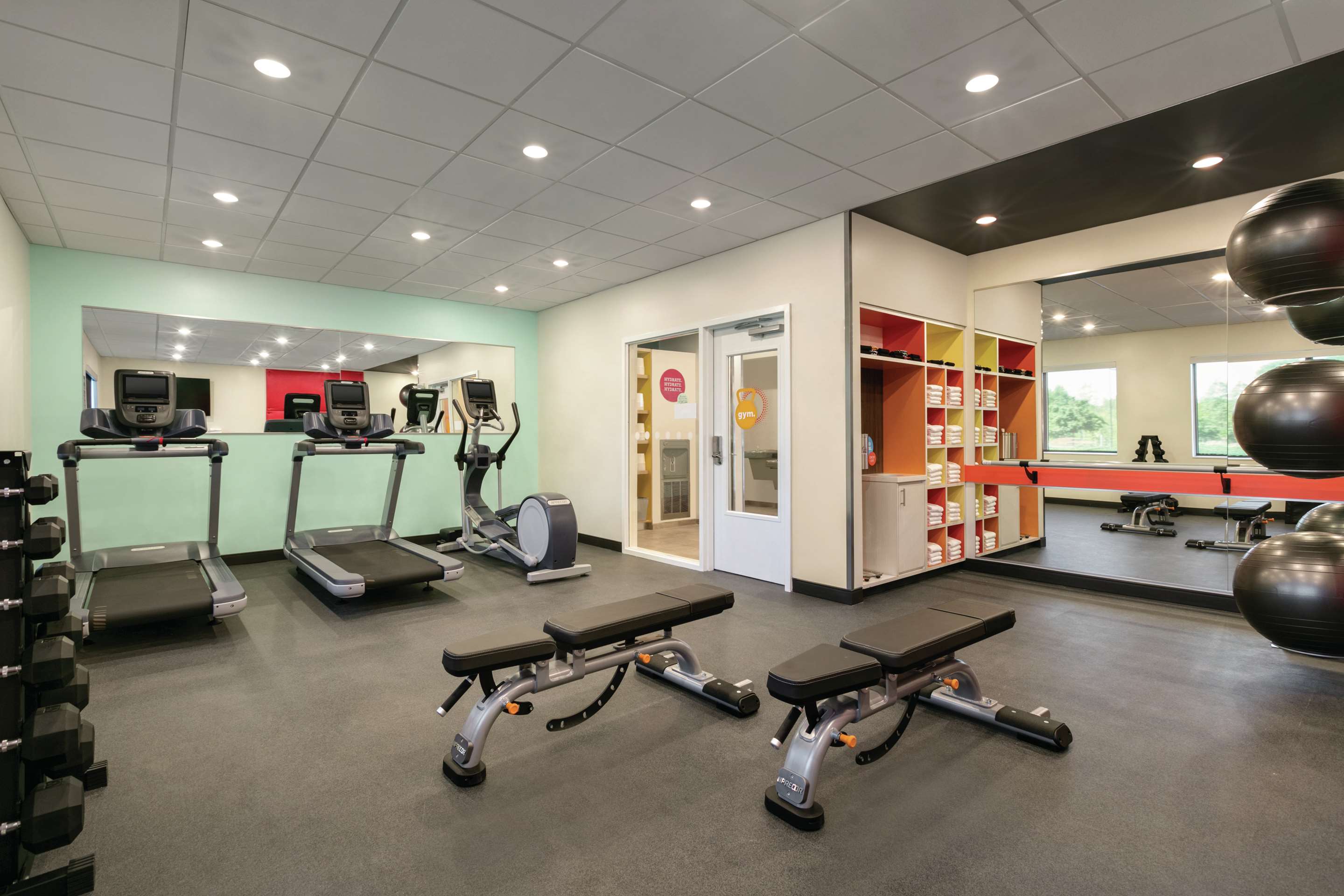 Health club fitness center gym