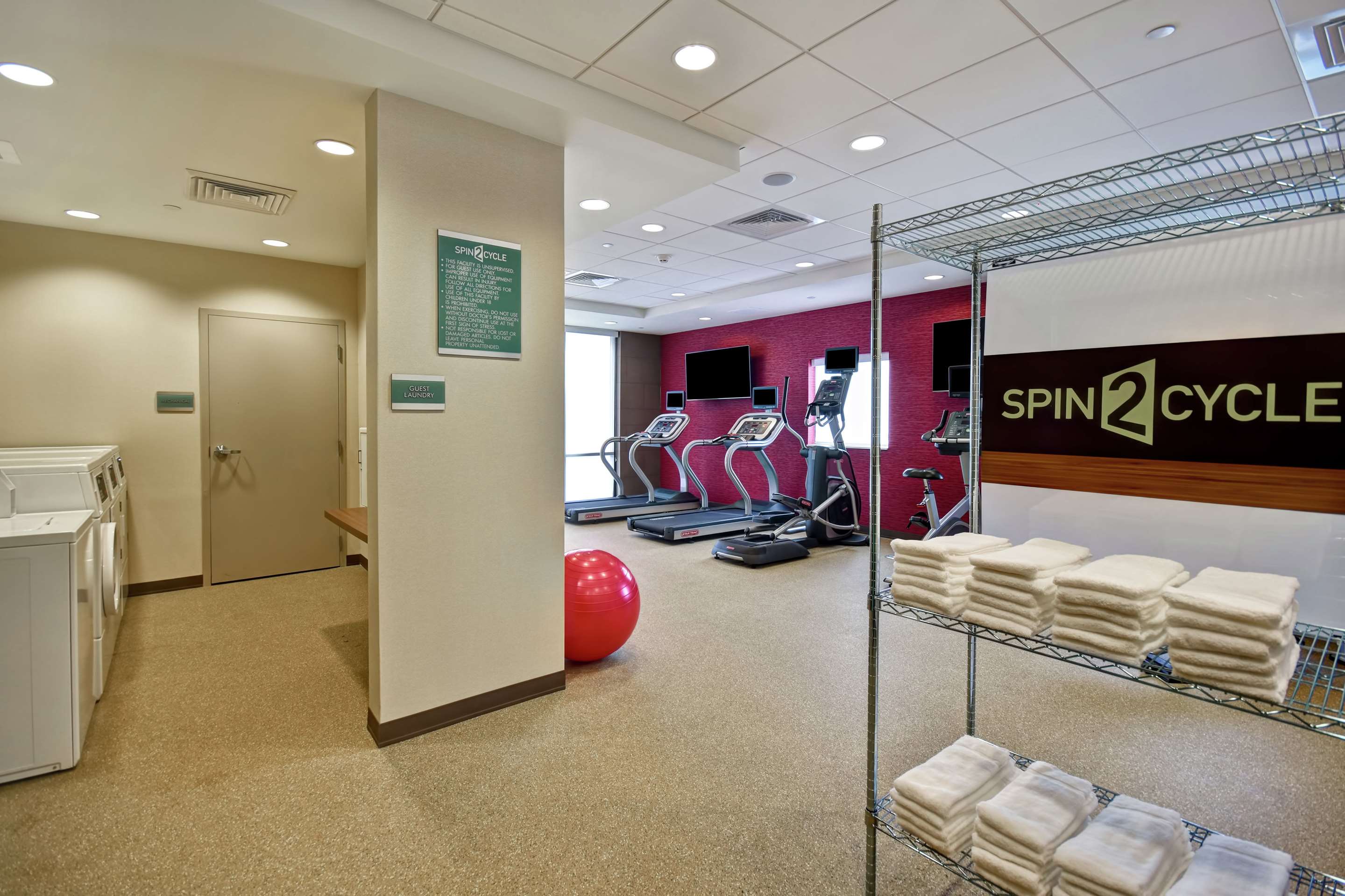 Health club fitness center gym