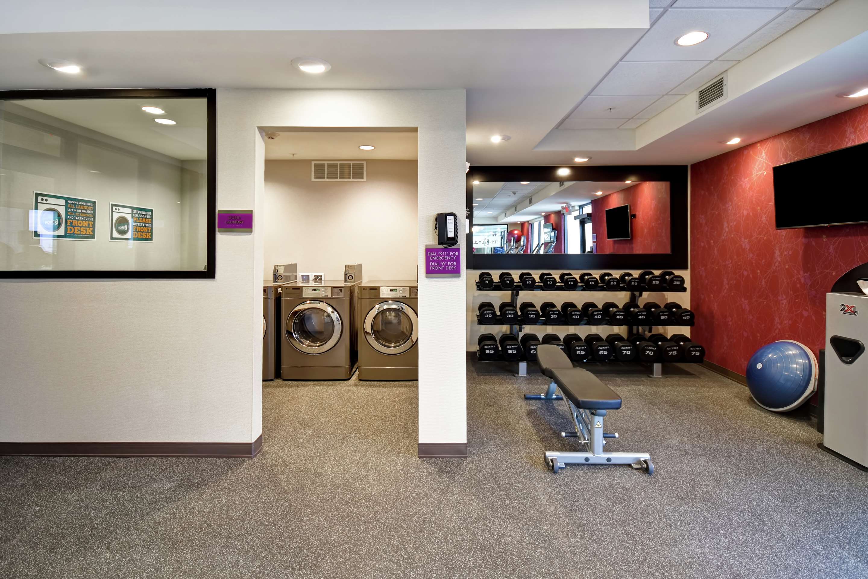 Health club fitness center gym