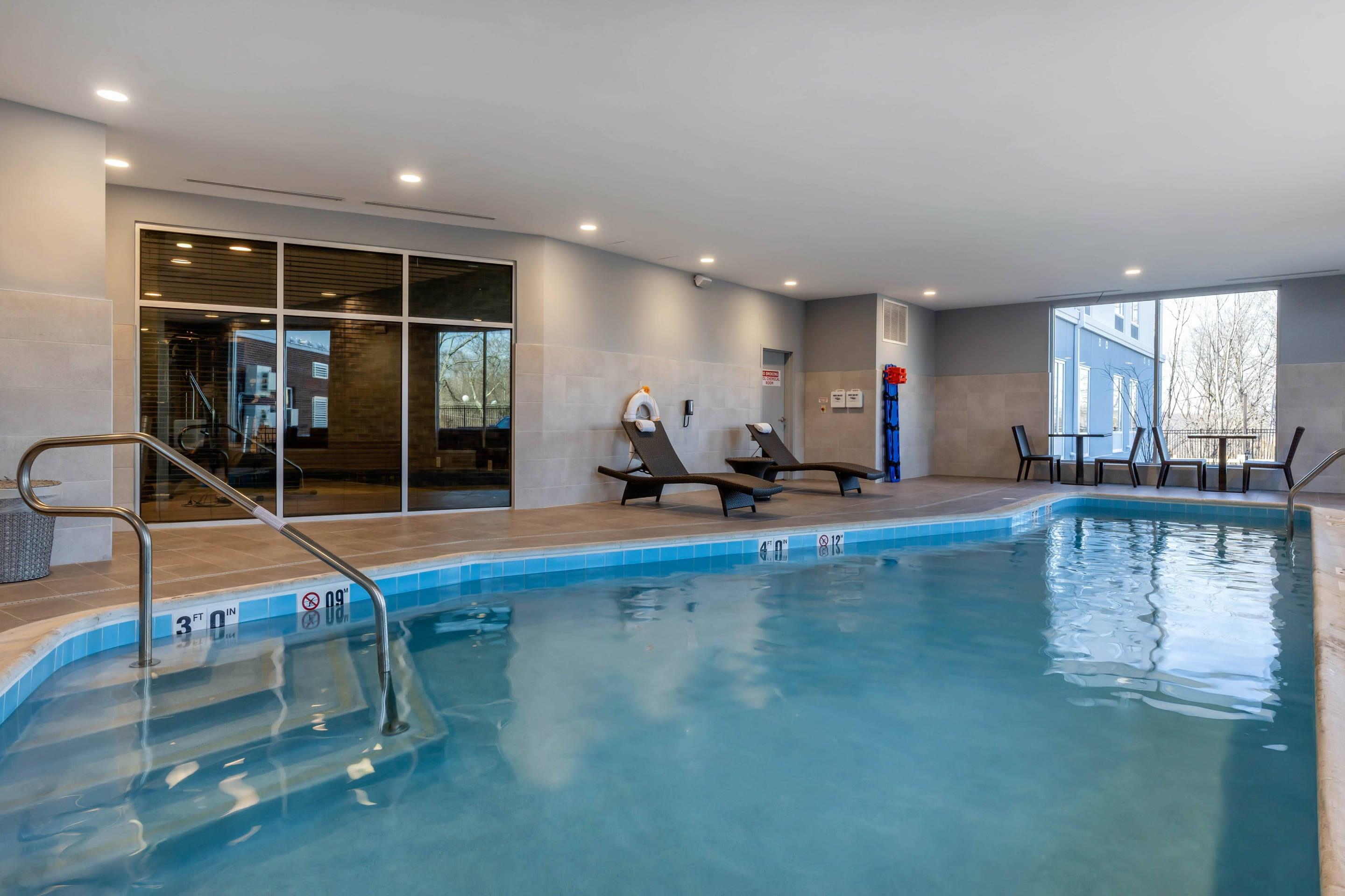 Indoor pool | Cambria Hotel West Orange