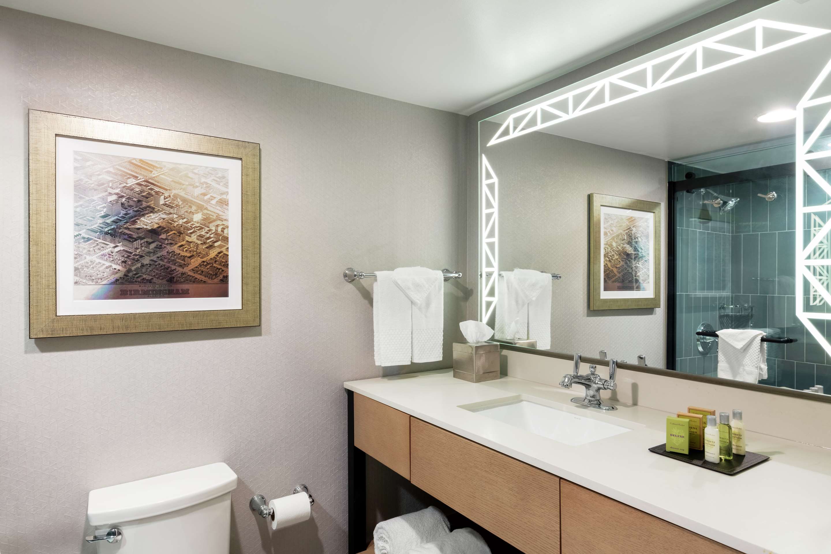 Guest room bath