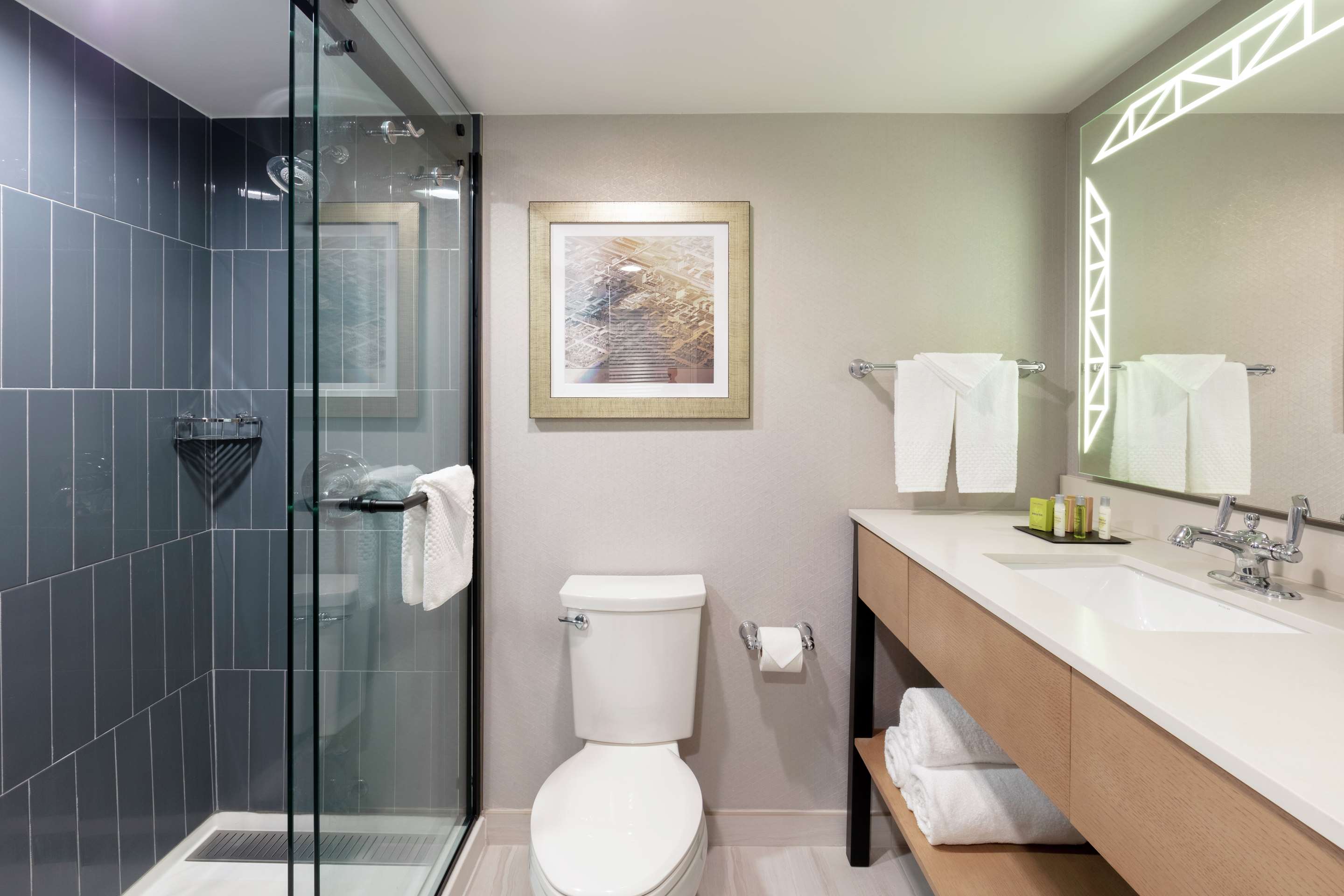 Guest room bath