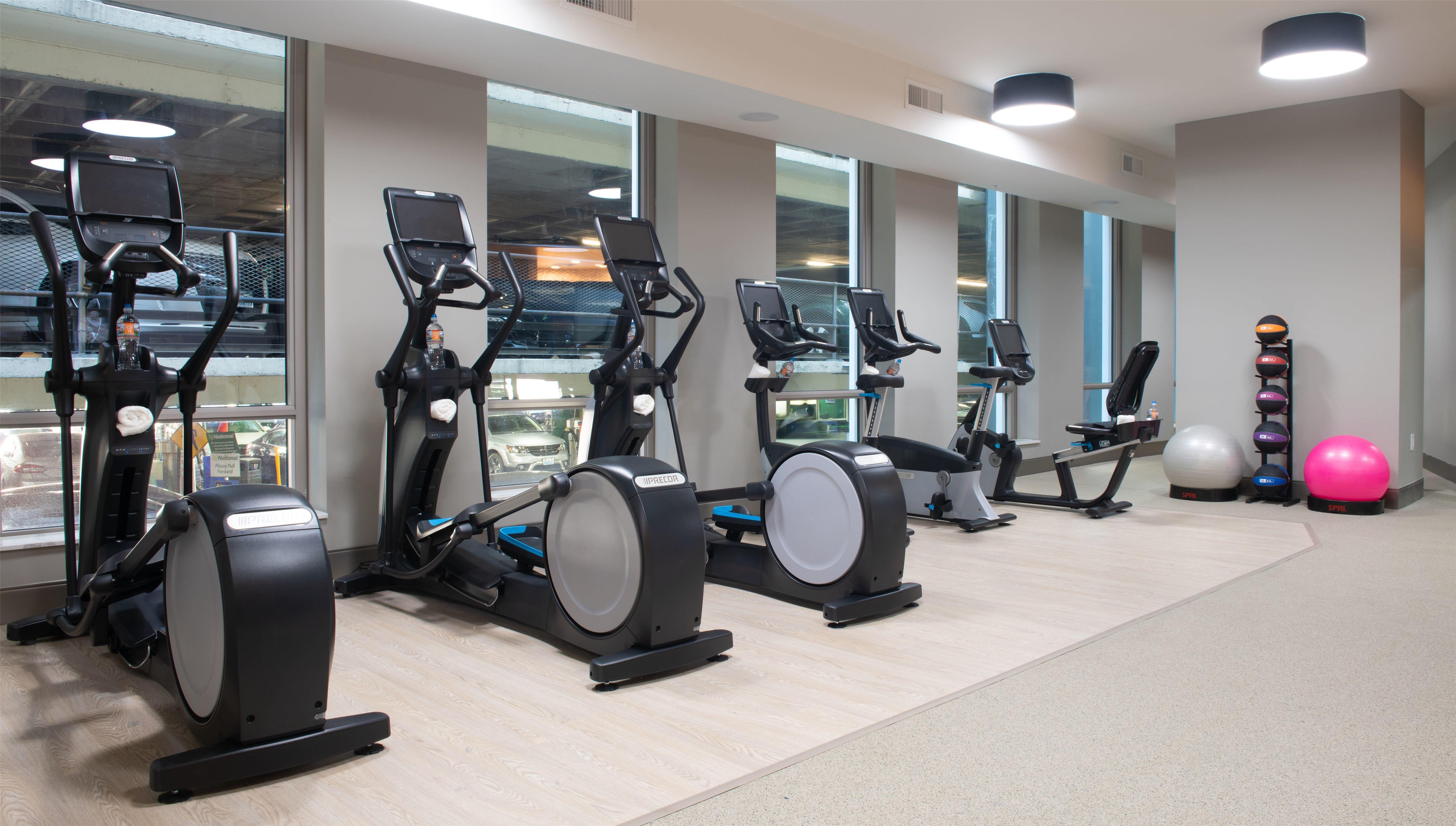Health club fitness center gym | The Charter Hotel Seattle, Curio Collection by Hilton