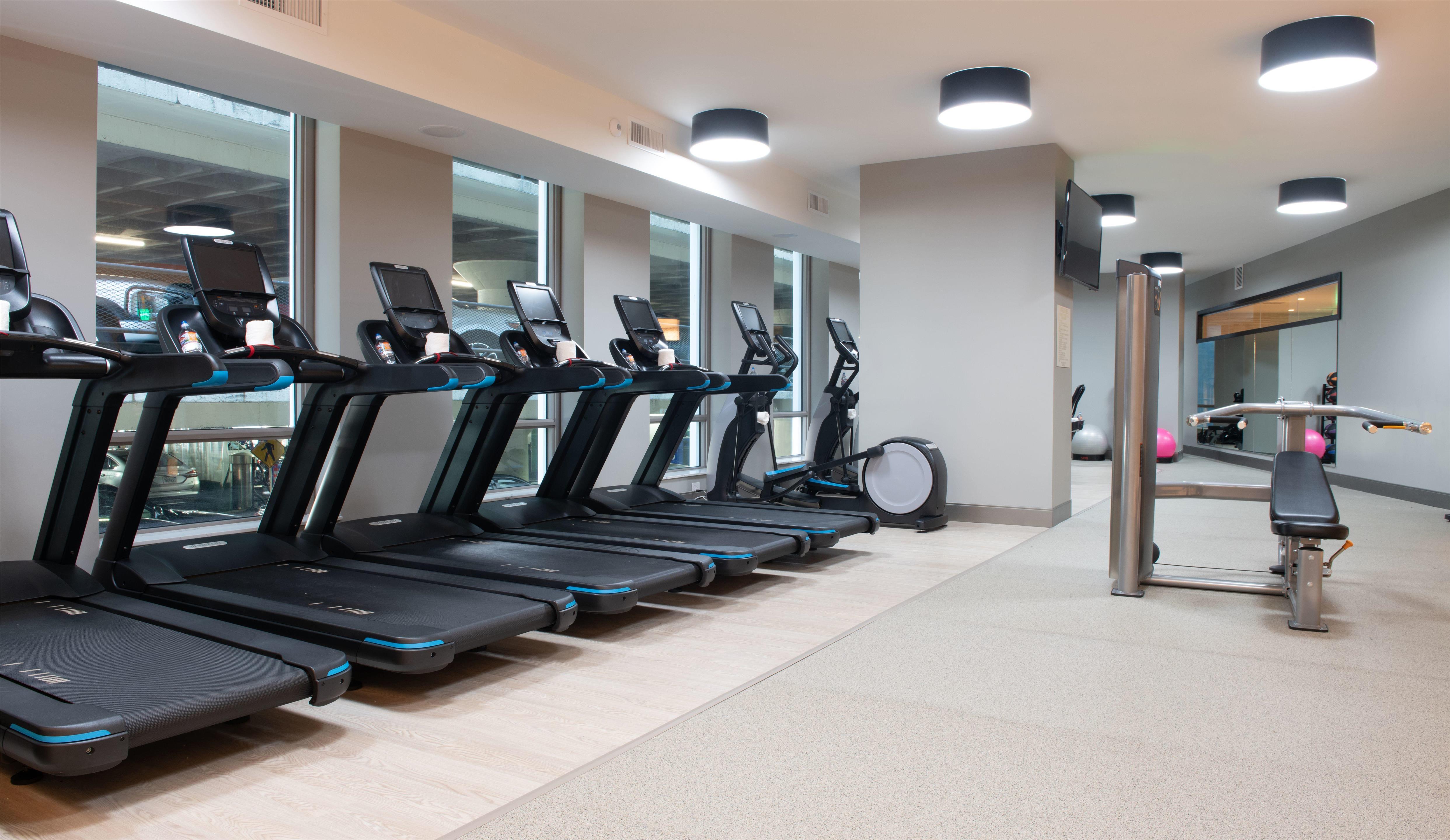 Health club fitness center gym | The Charter Hotel Seattle, Curio Collection by Hilton