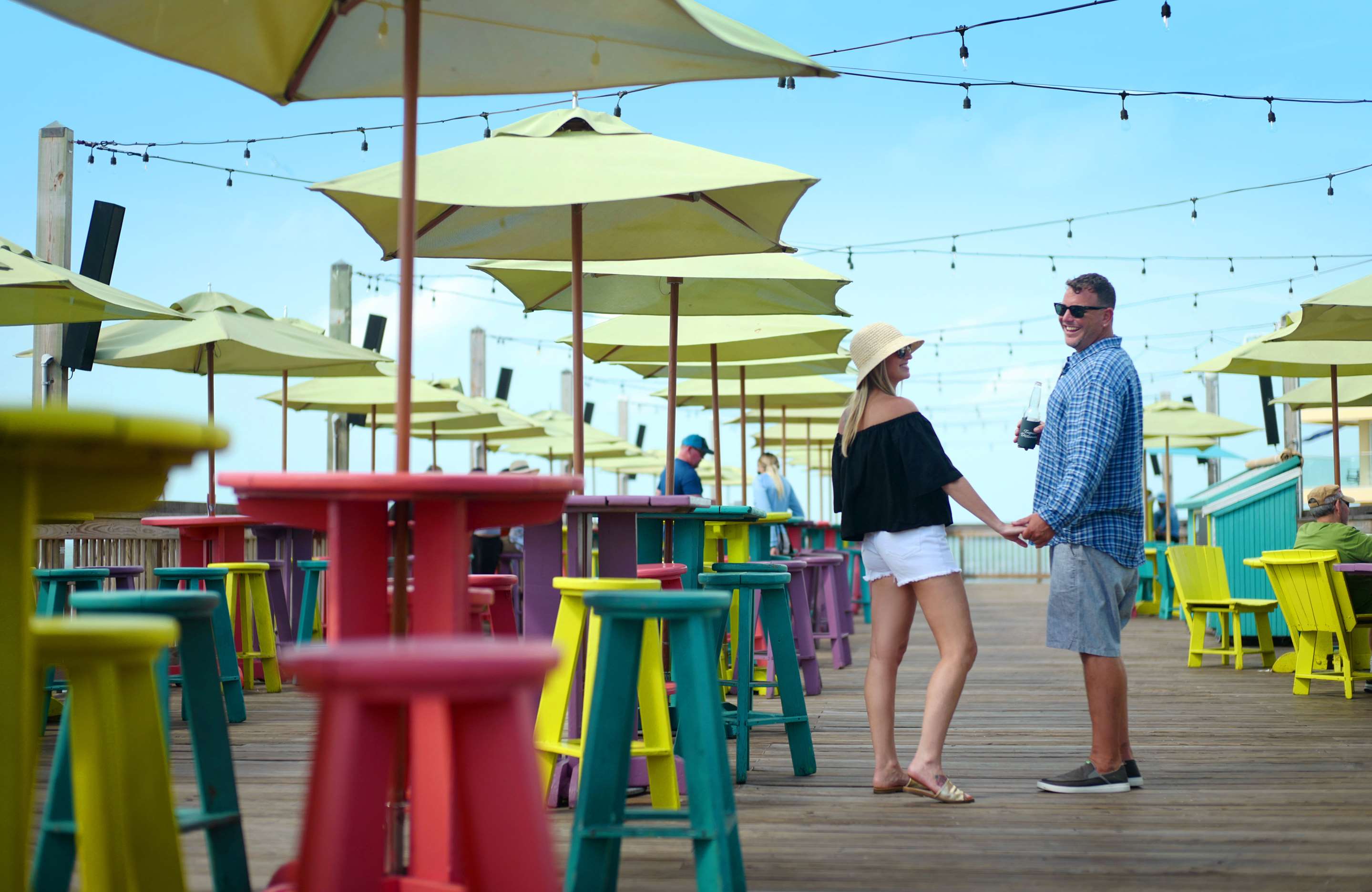 Afternoon stroll on the Sunset Pier | Ocean Key Resort - A Noble House Resort