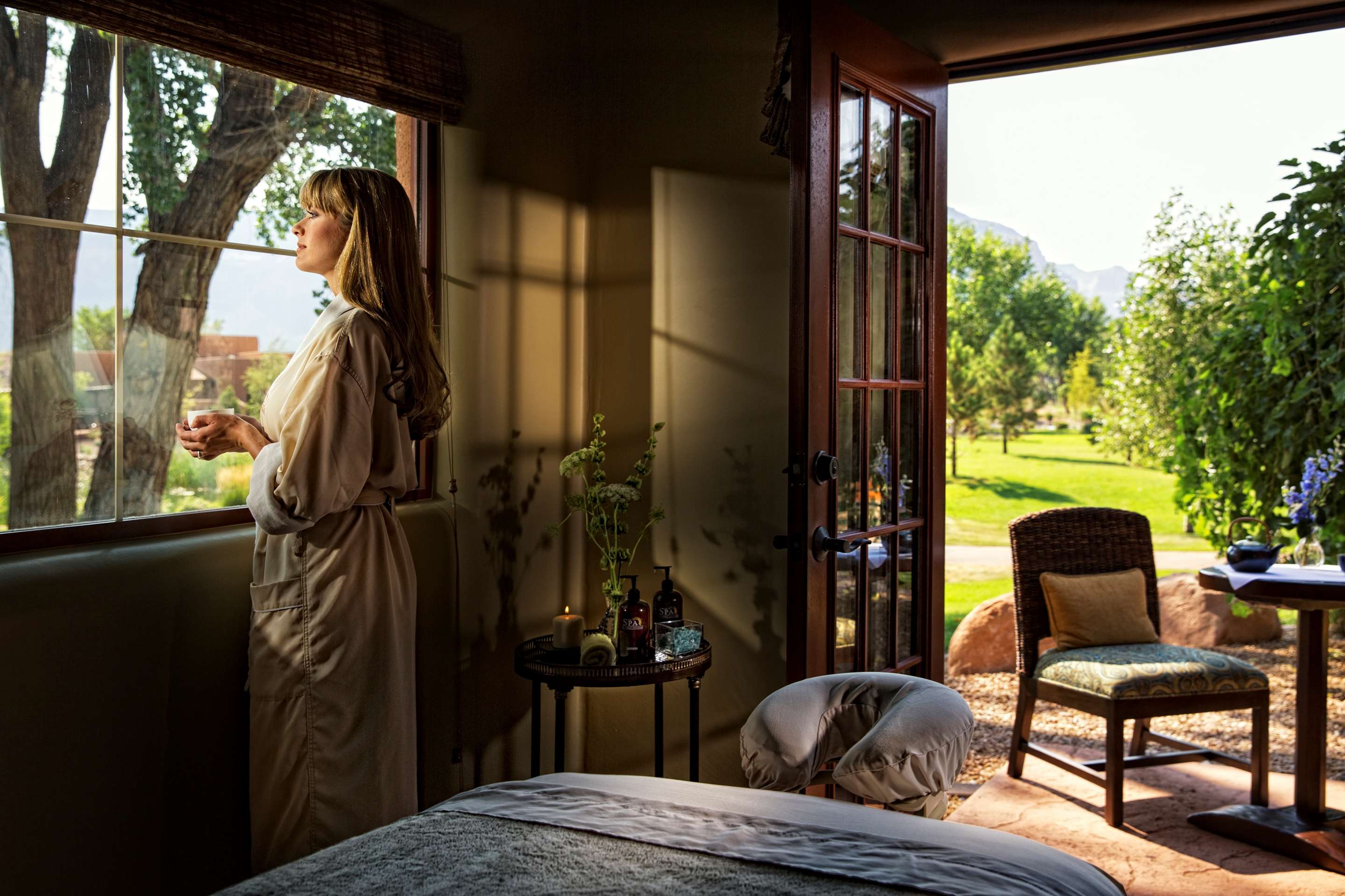 Gateway Canyons Spa treatment room | Gateway Canyons Resort & Spa