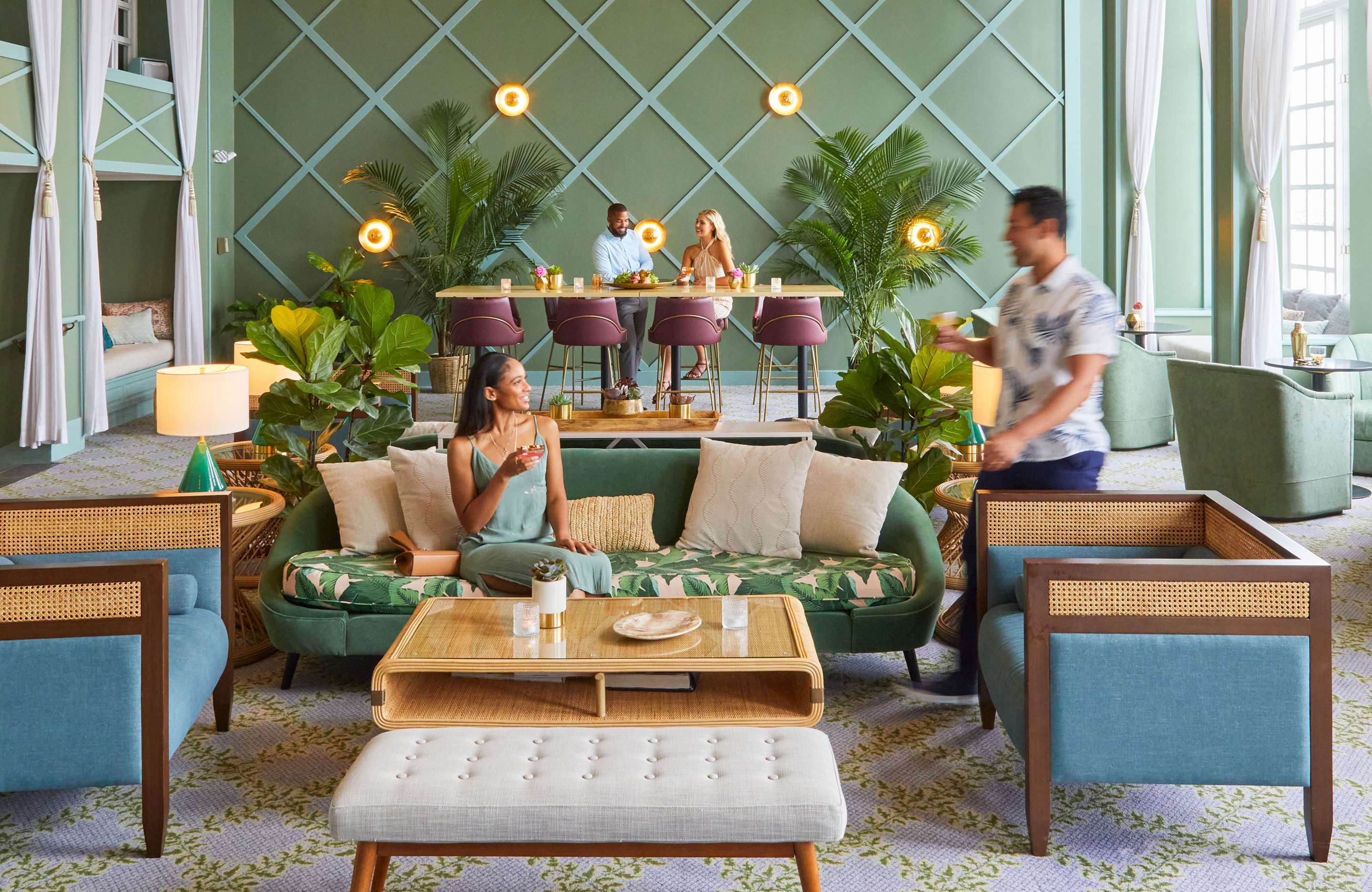 LivingRoom | The Portofino Hotel & Marina, a Noble House Hotel