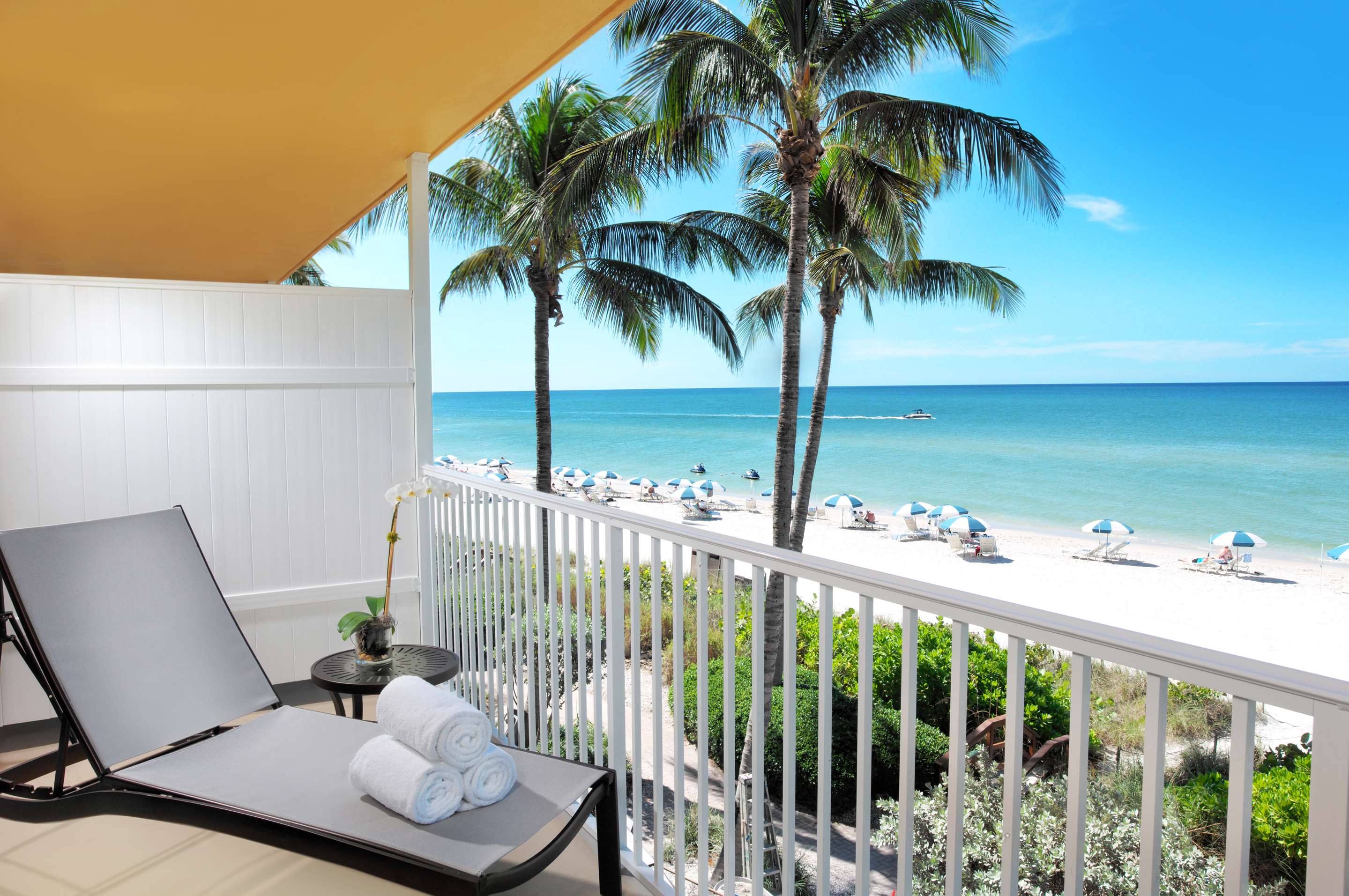 Beach house balcony