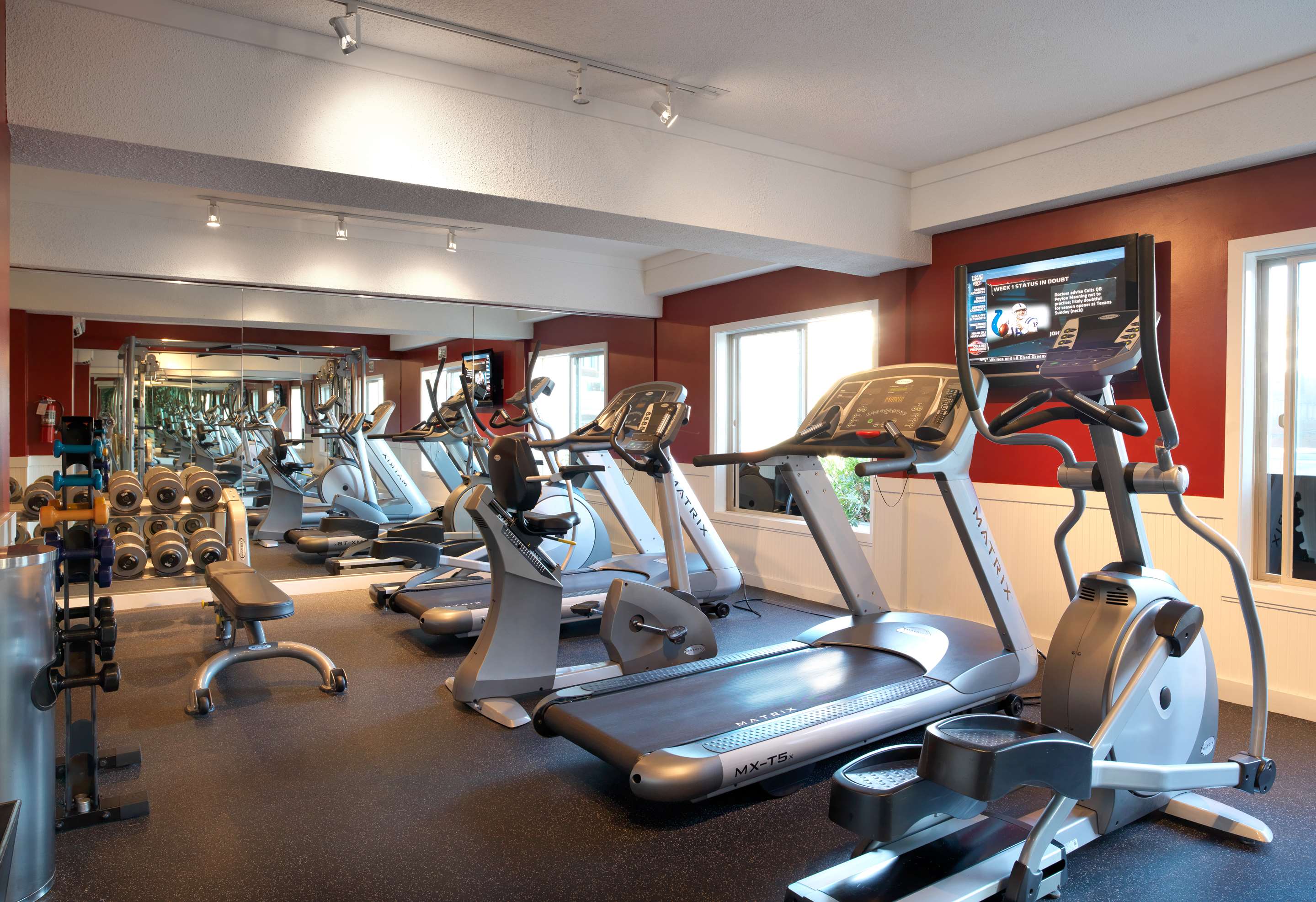 Gym | The Edgewater Hotel