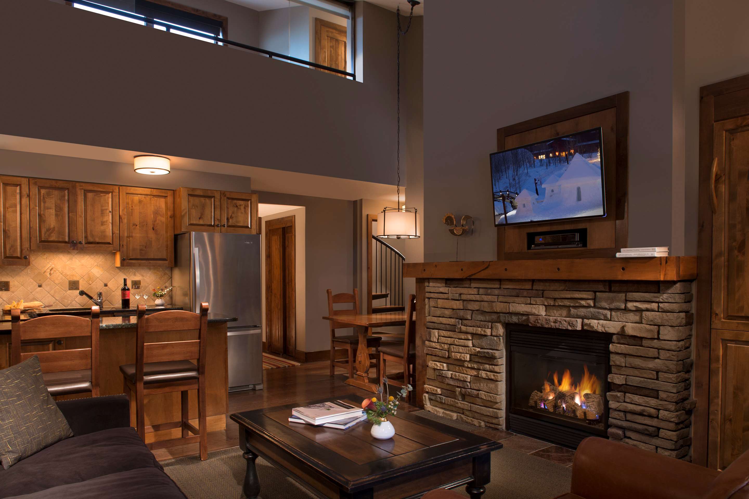 Two Bedroom Bi-Level Suite