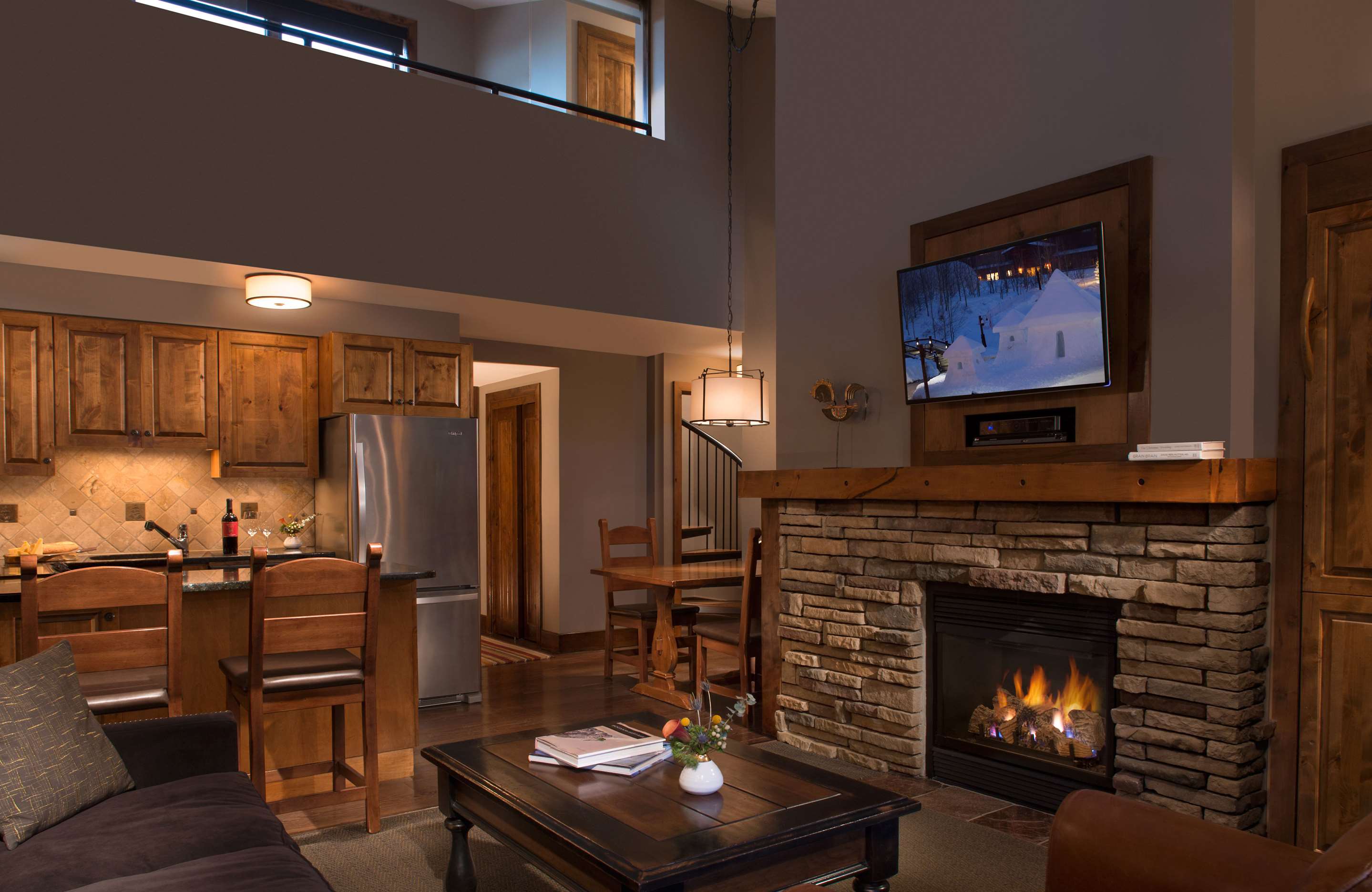 Two Bedroom Bi-Level Suite