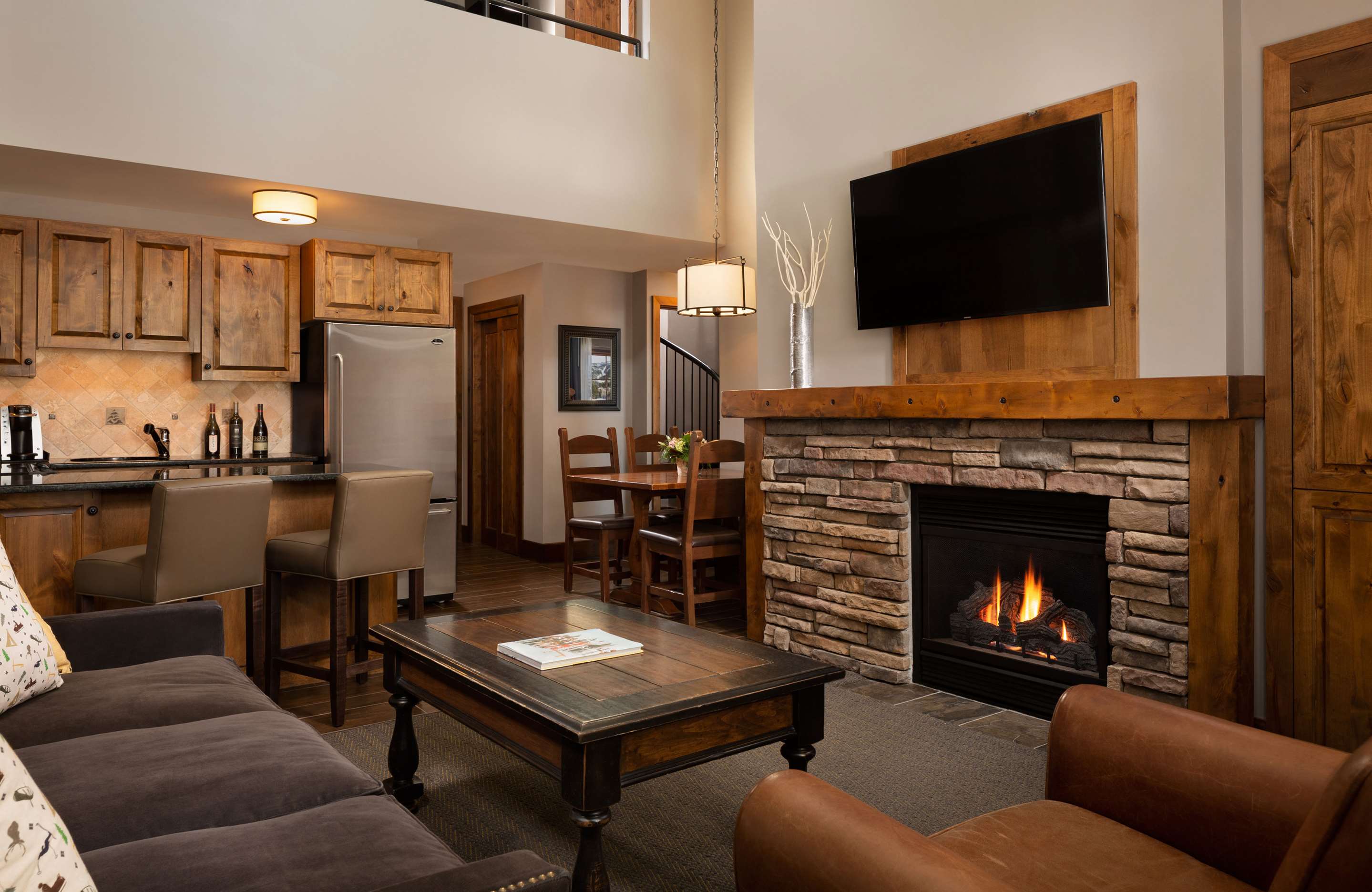 Two Bedroom Bi-Level Suite