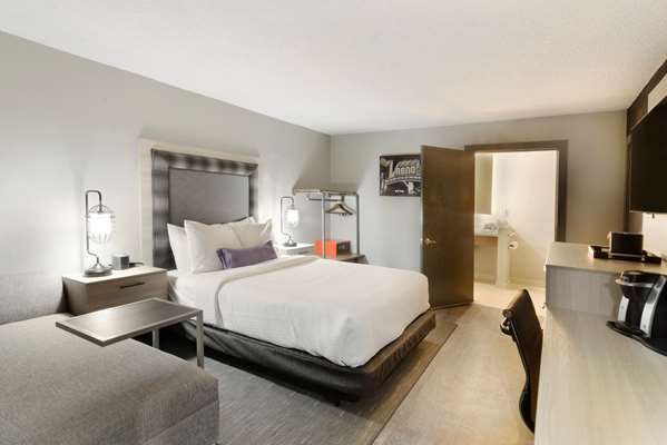 Accessible - 1 Queen, Mobility Accessible, Walk In Shower, Microwave And Refrigerator, Wi-Fi, Non-Smoking