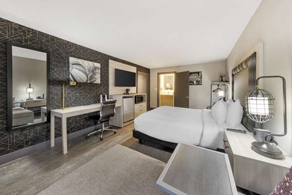 Accessible - 1 Queen, Mobility Accessible, Walk In Shower, Microwave And Refrigerator, Wi-Fi, Non-Smoking