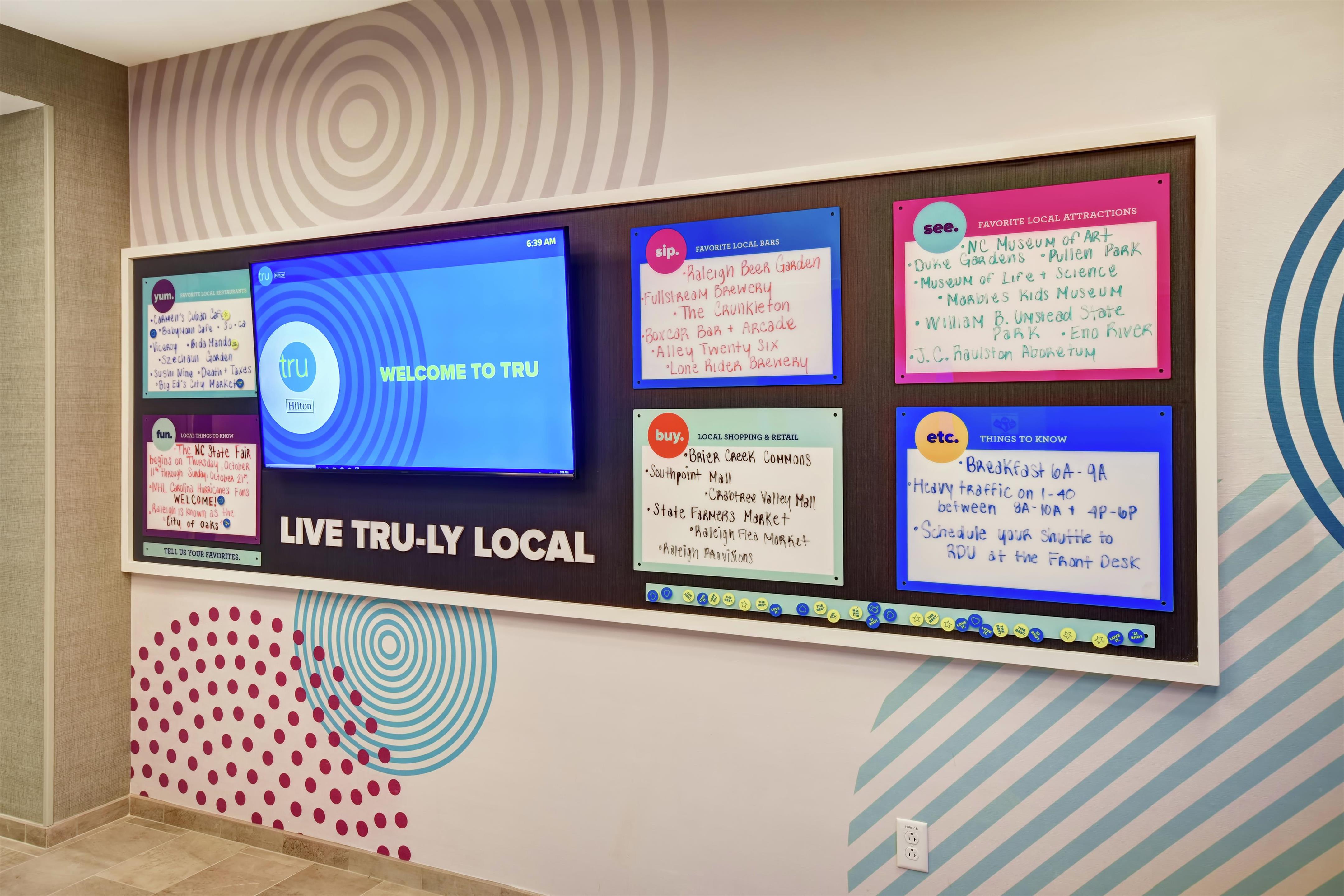 Lobby | Tru by Hilton Raleigh Durham Airport