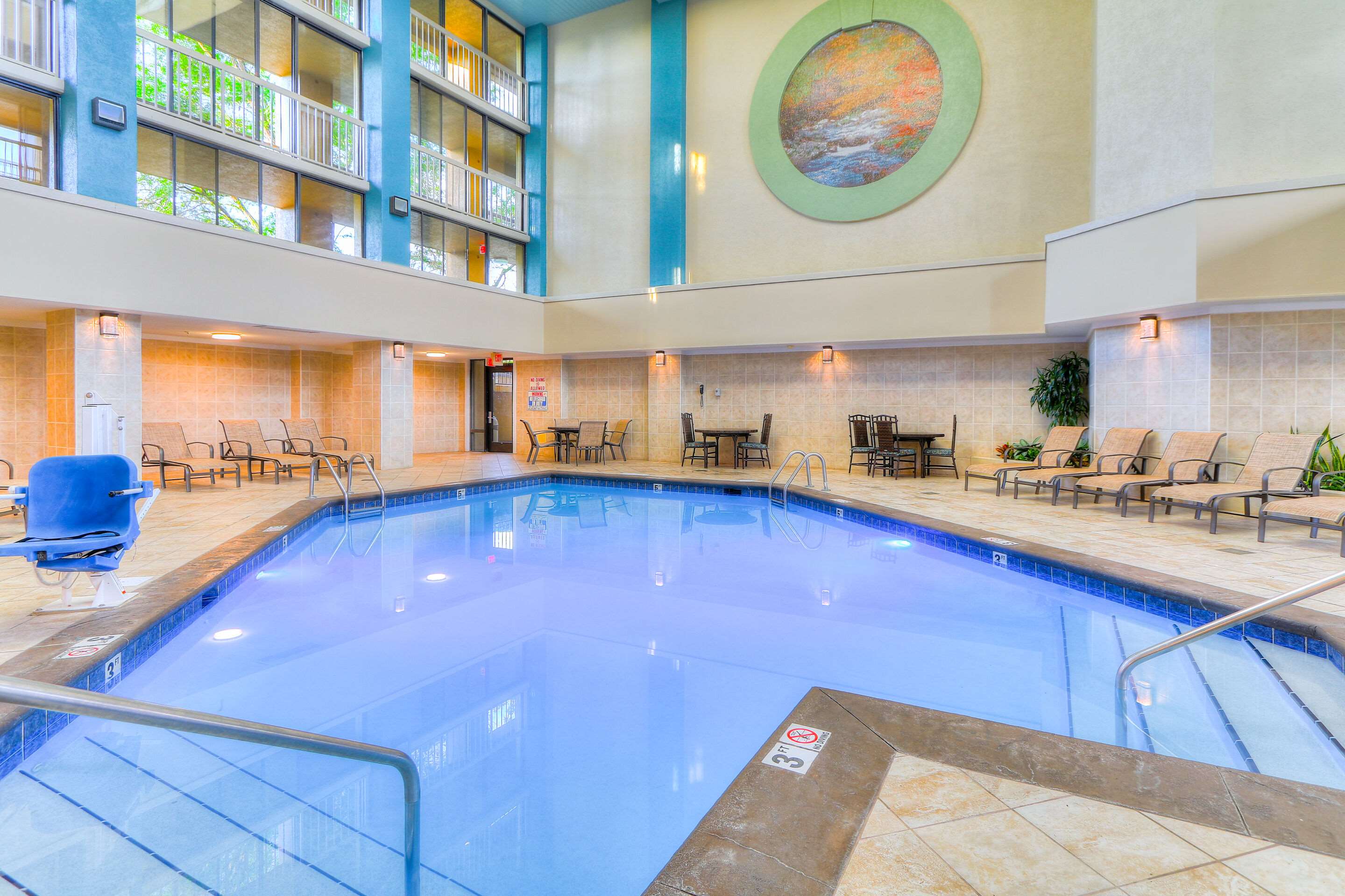 Indoor pool | Quality Inn Near the Island Pigeon Forge