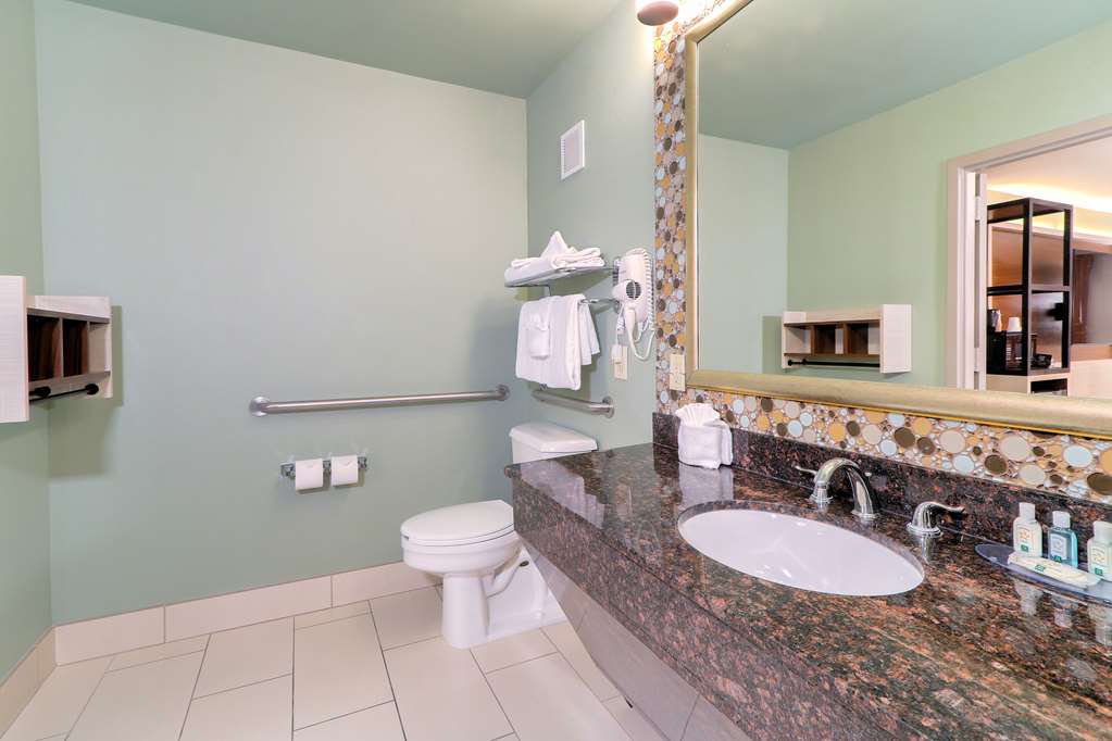 QUALITY INN NEAR THE ISLAND PIGEON-guestroom-Guest Room,Bathroom,On-Site.jpg