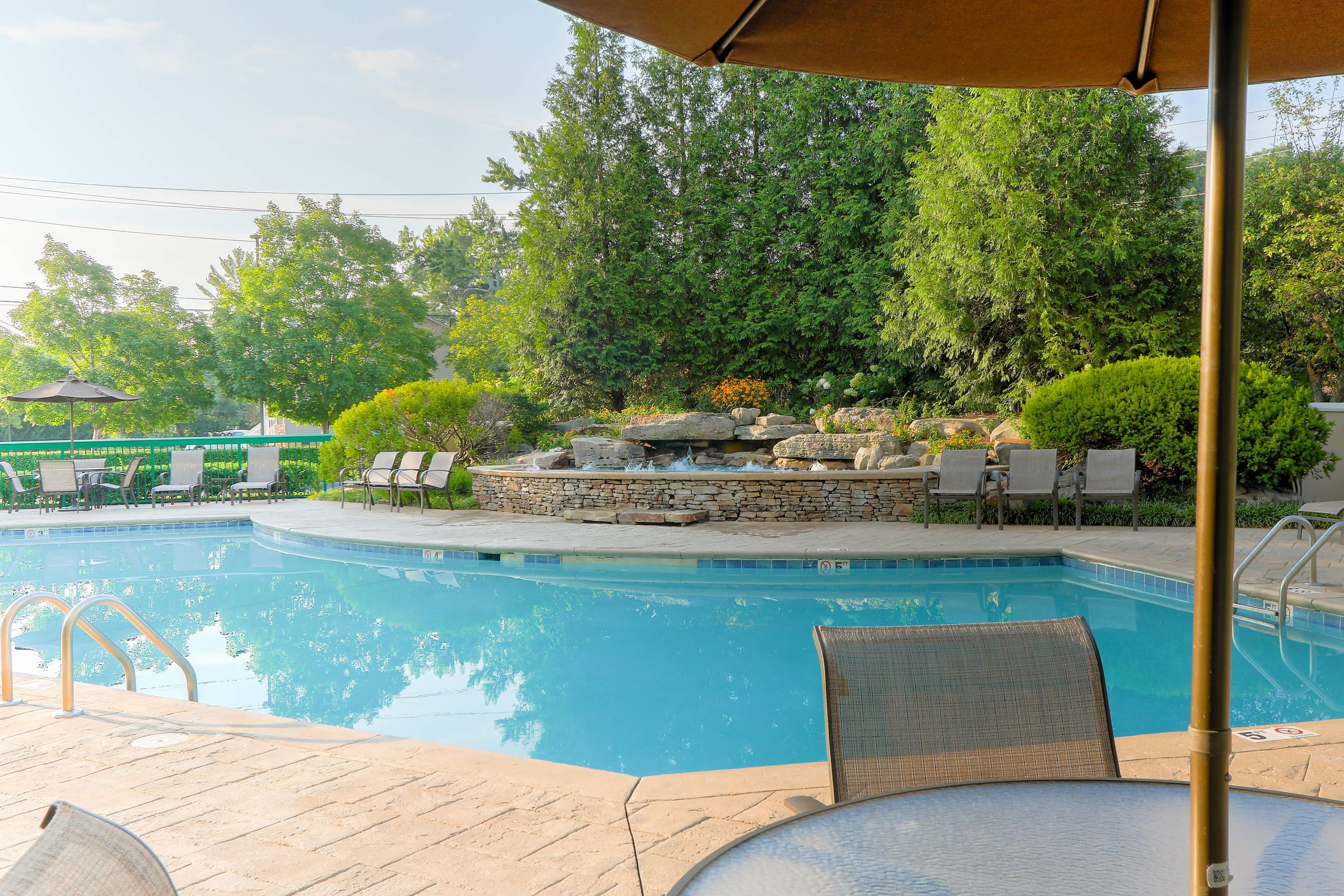 Outdoor pool | Quality Inn Near the Island Pigeon Forge