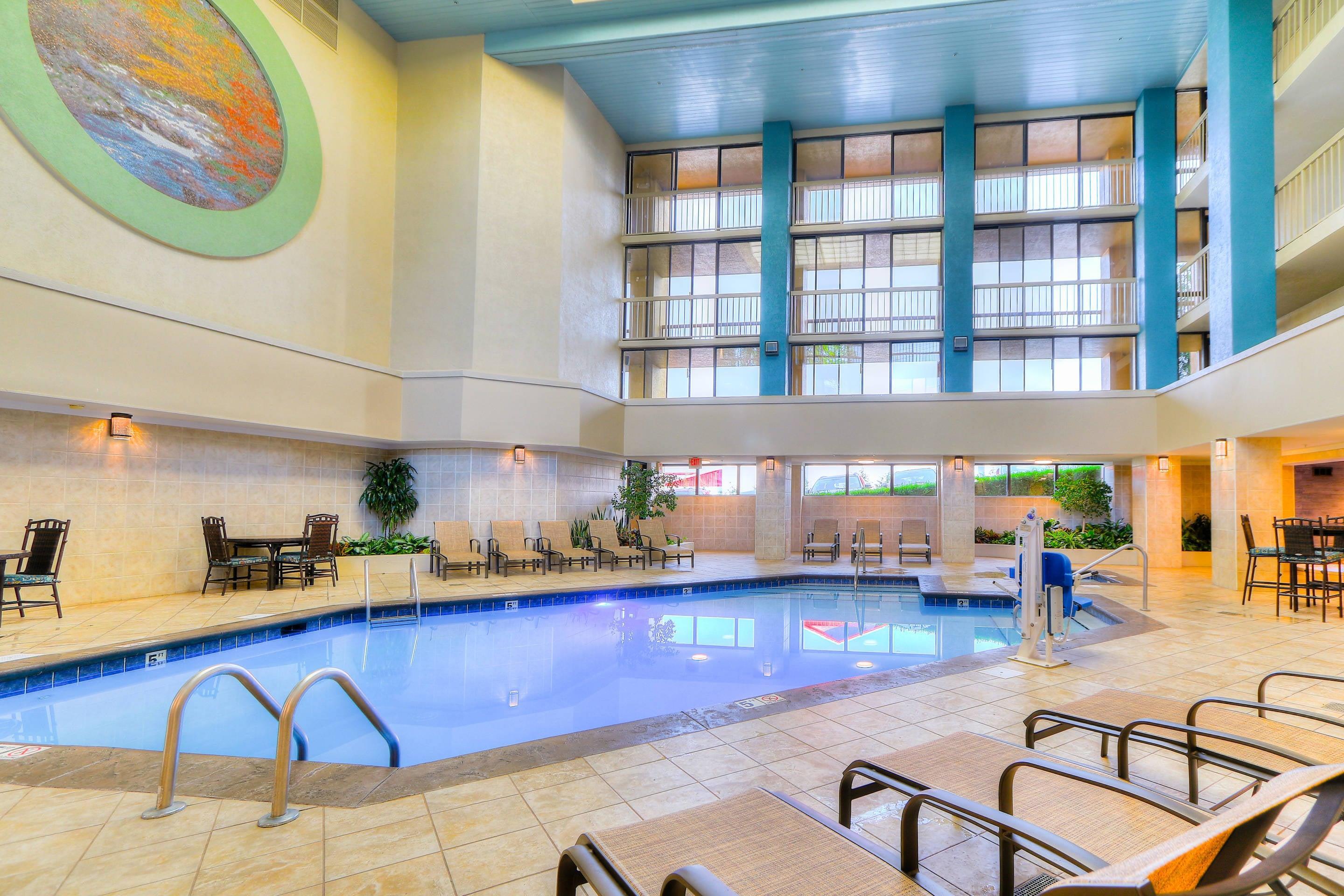 Indoor pool | Quality Inn Near the Island Pigeon Forge