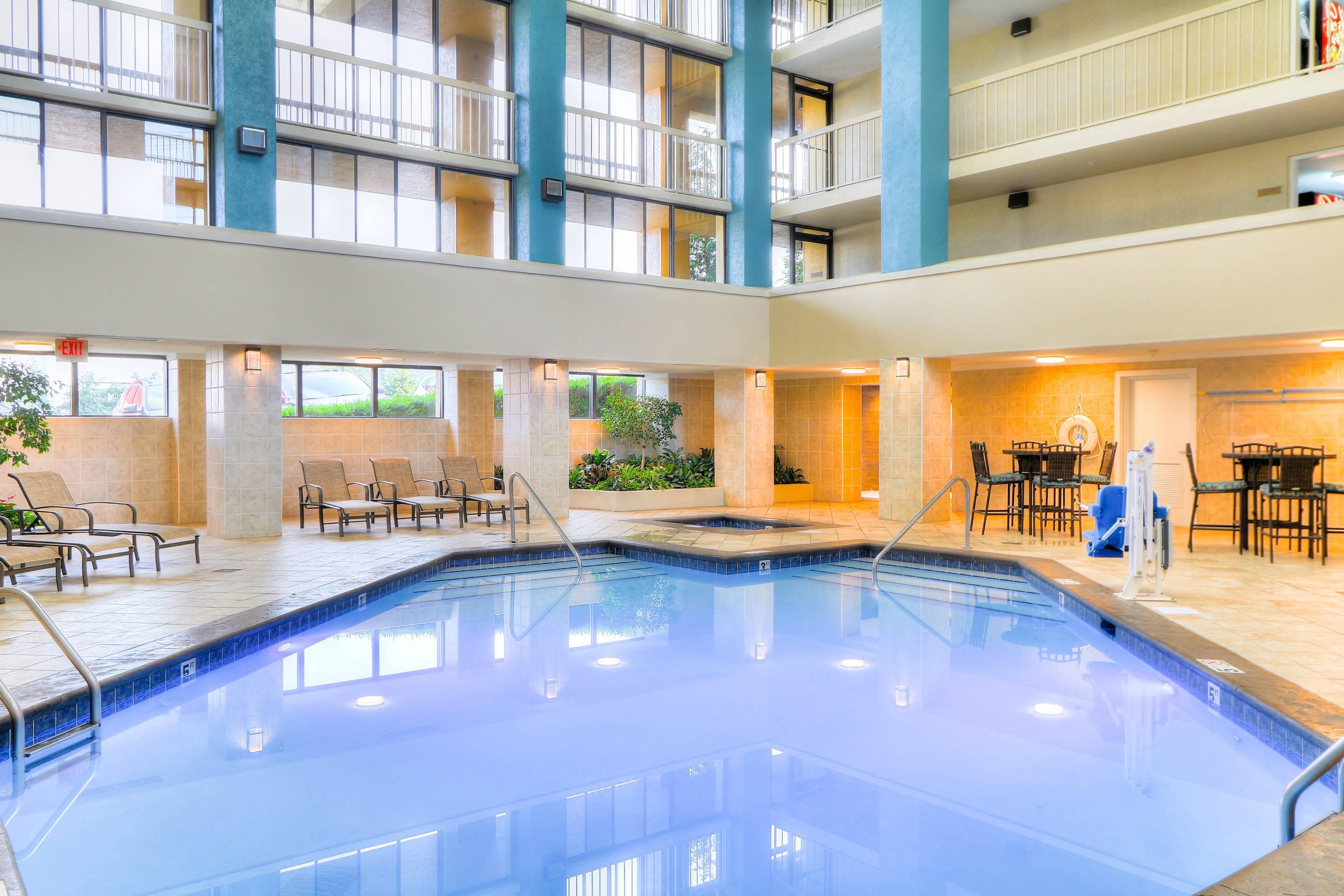 Indoor pool | Quality Inn Near the Island Pigeon Forge