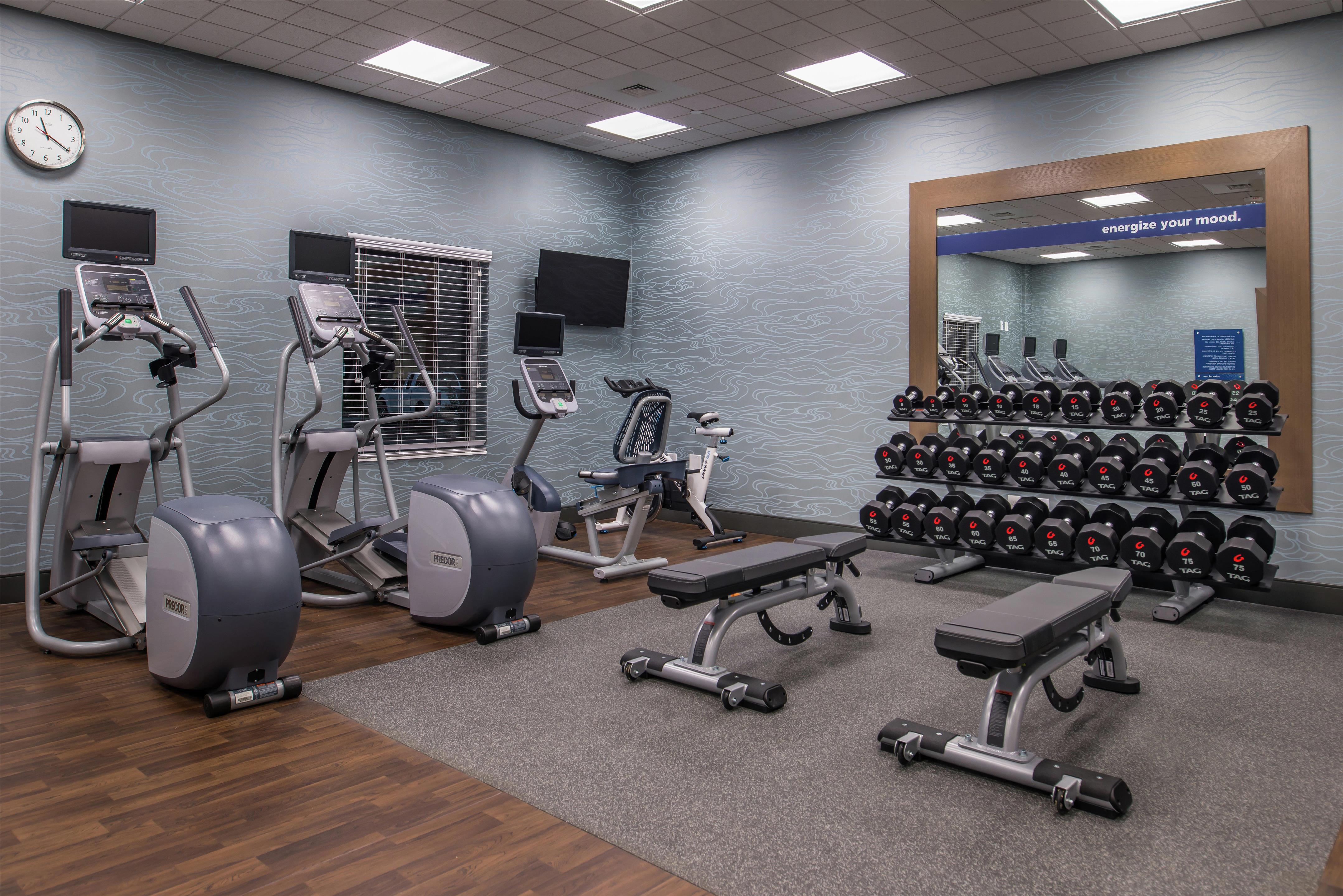 Health club fitness center gym | Hampton Inn Benson