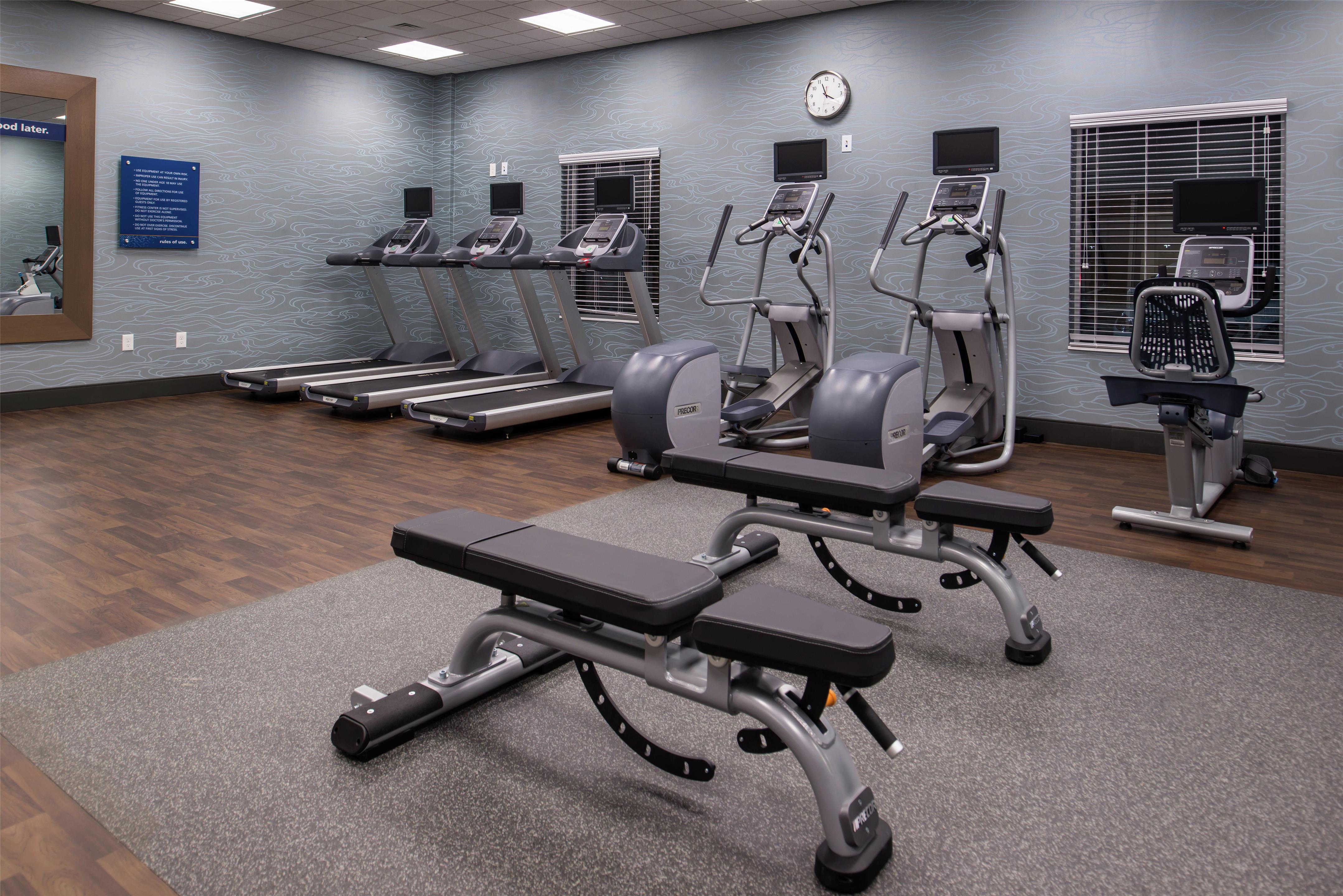 Health club fitness center gym | Hampton Inn Benson