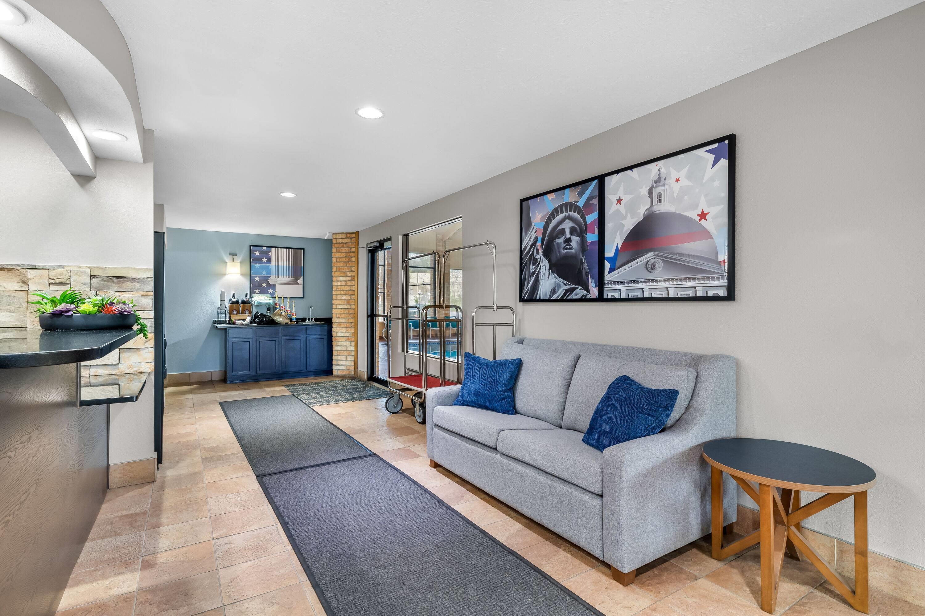Lobby | AmericInn by Wyndham Delafield