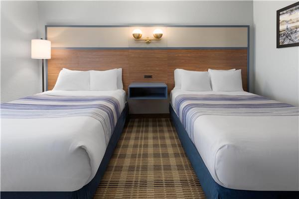 2 Double Beds, Mobility Accessible Room, Roll-In shower, Non-Smoking