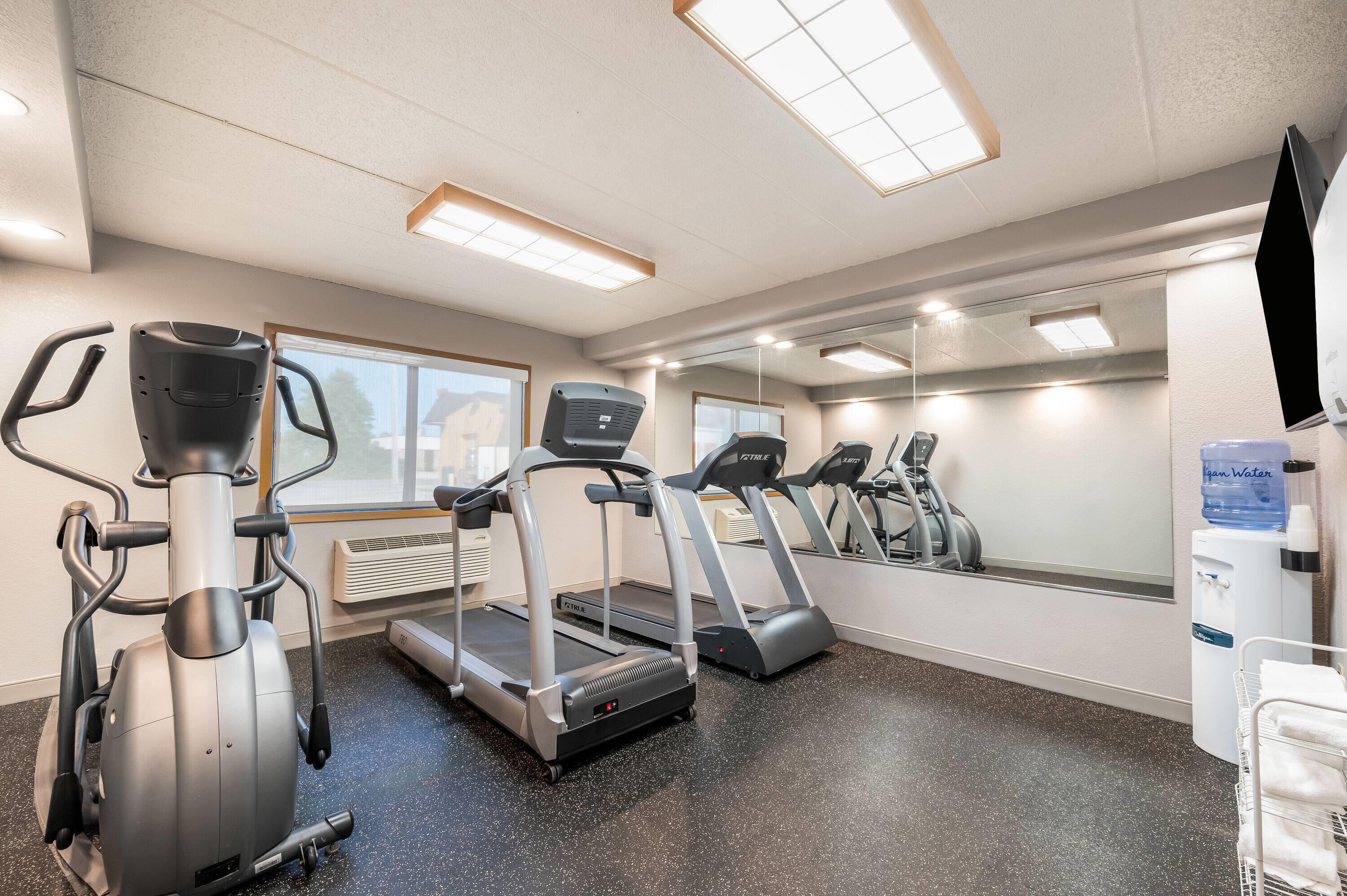 Health club fitness center gym | AmericInn by Wyndham Bemidji