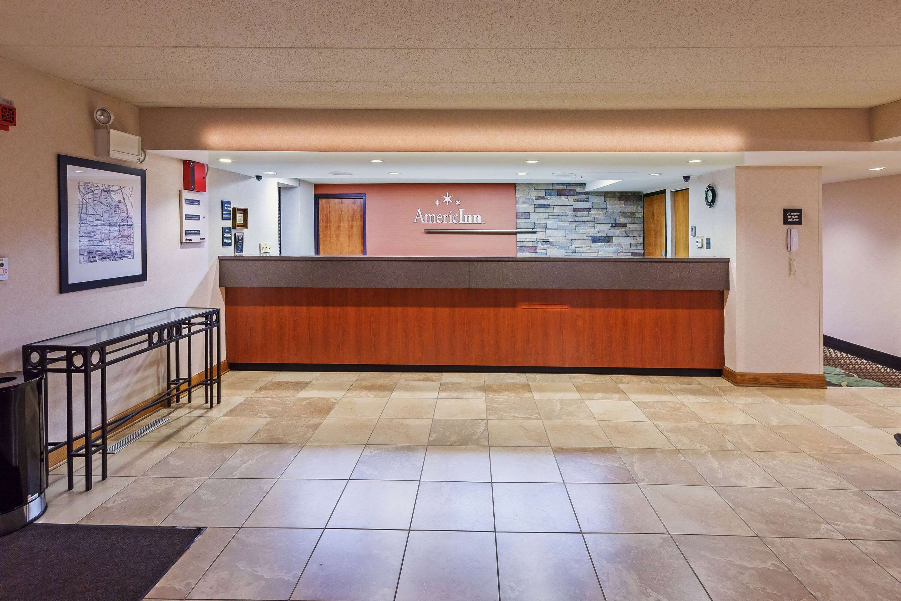 Lobby | AmericInn by Wyndham Omaha
