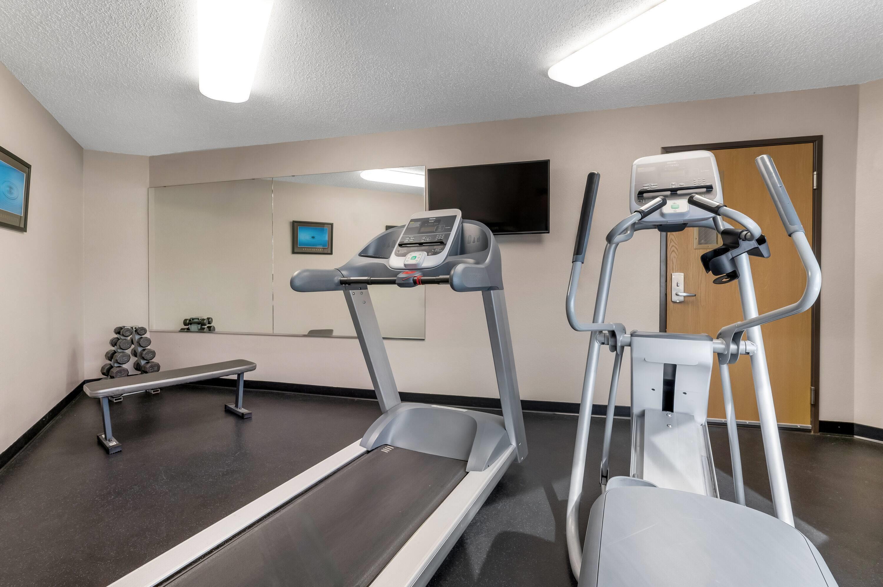 Health club fitness center gym | AmericInn by Wyndham Sauk Centre