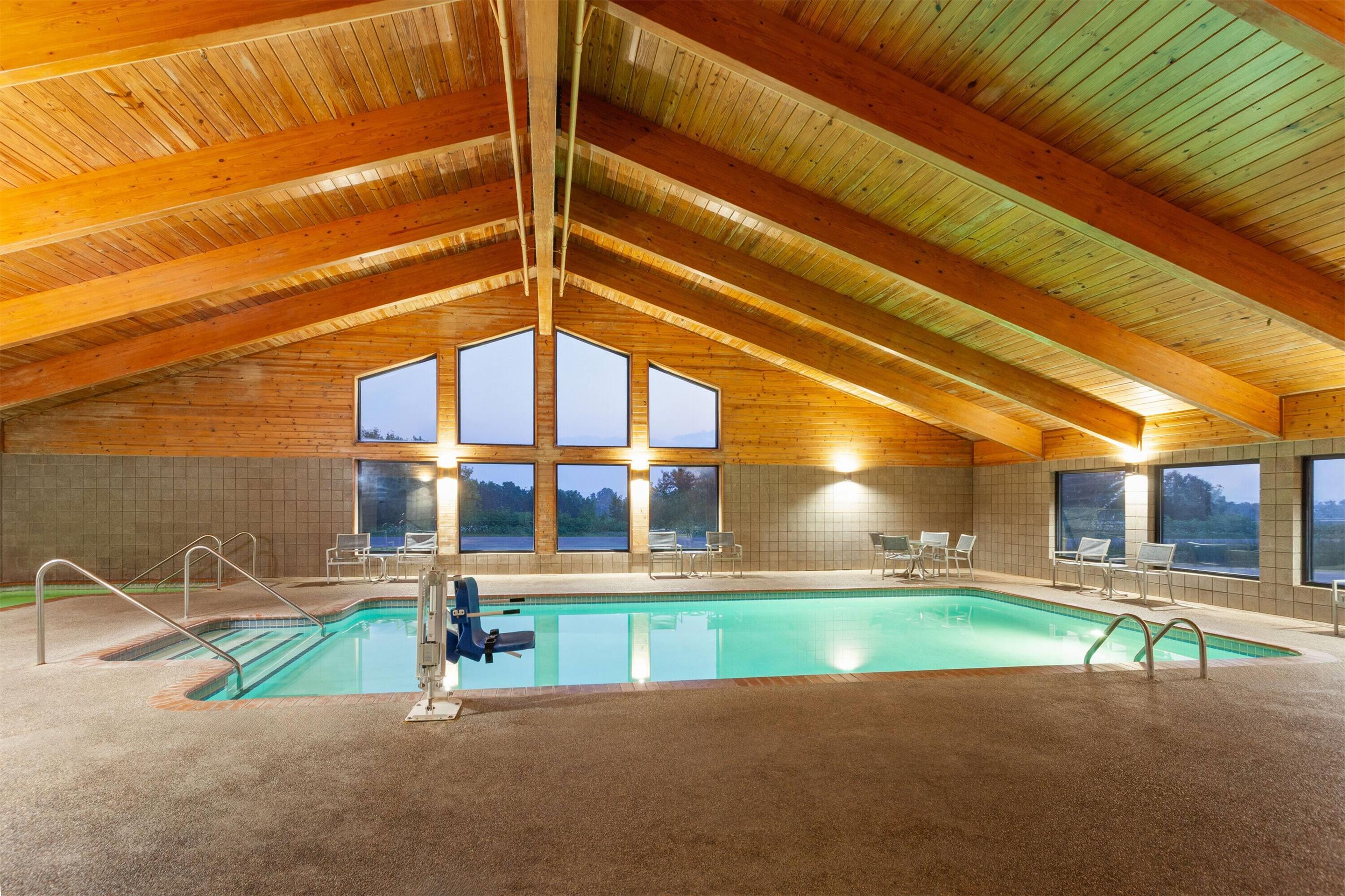 Pool - indoor | AmericInn by Wyndham West Salem