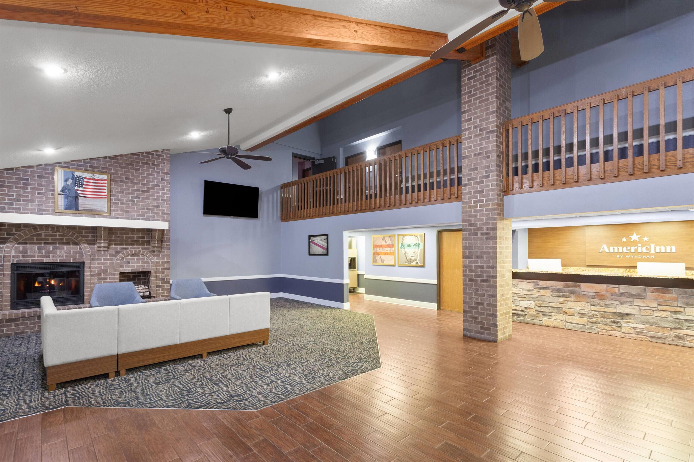Lobby | AmericInn by Wyndham West Salem