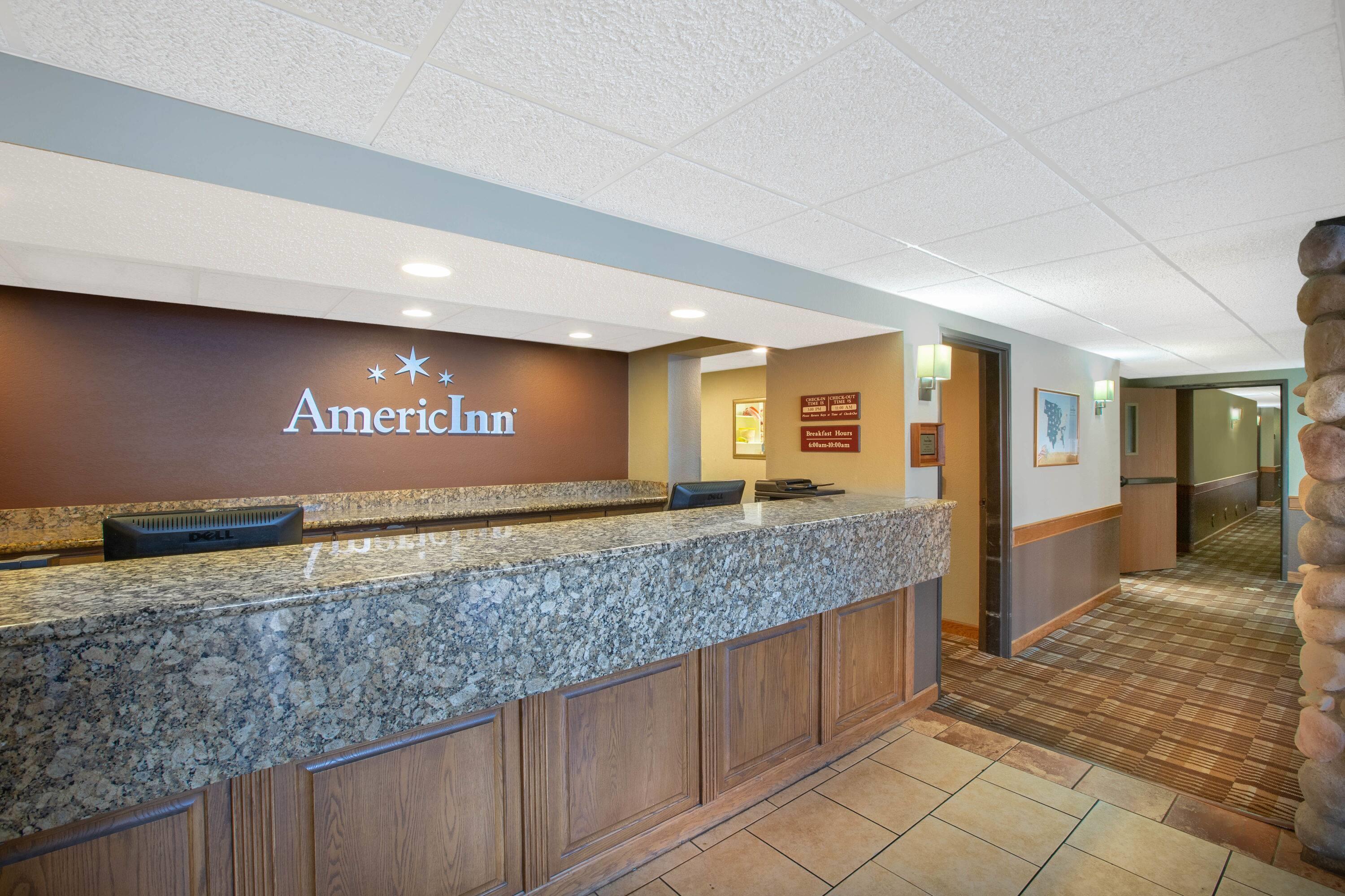 Reception | AmericInn by Wyndham Lincoln North