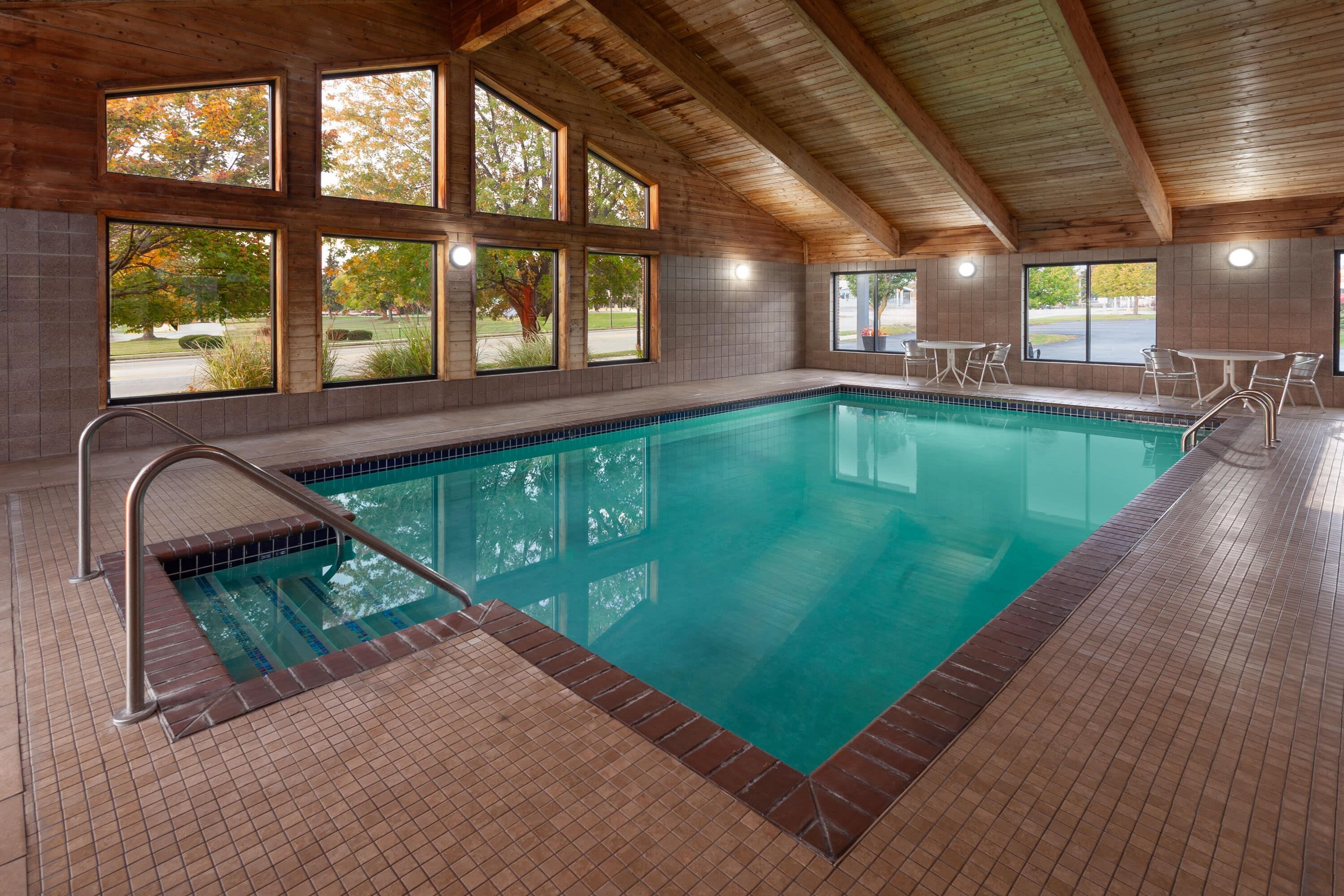 Pool - indoor | AmericInn by Wyndham Plymouth